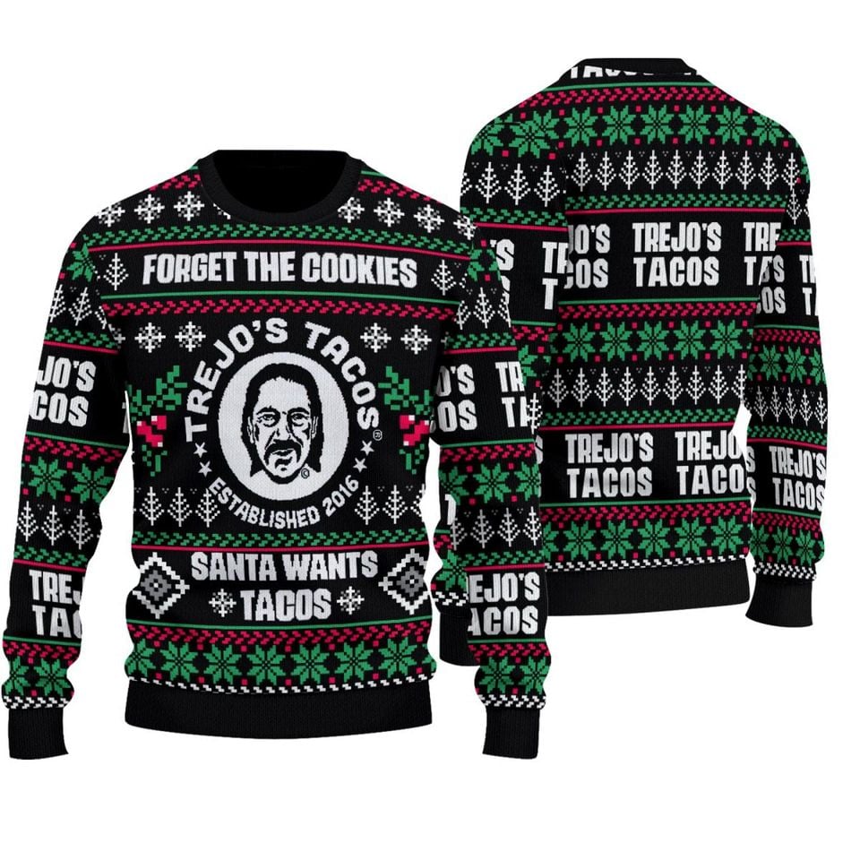 Trejo's Tacos Ugly Holiday Christmas Sweater