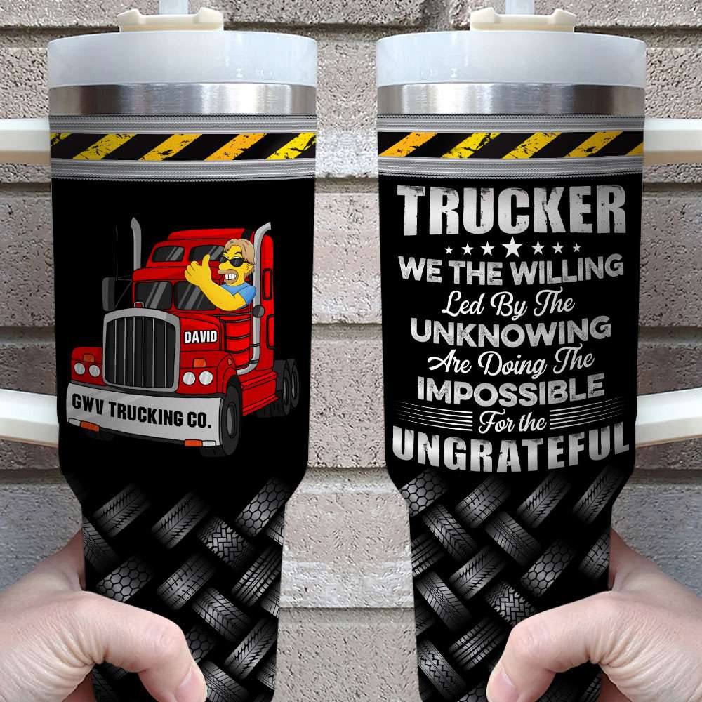 Truck Driver Custom Stanley Cup 40 oz 30 oz Tumbler With HandleTVC2301763