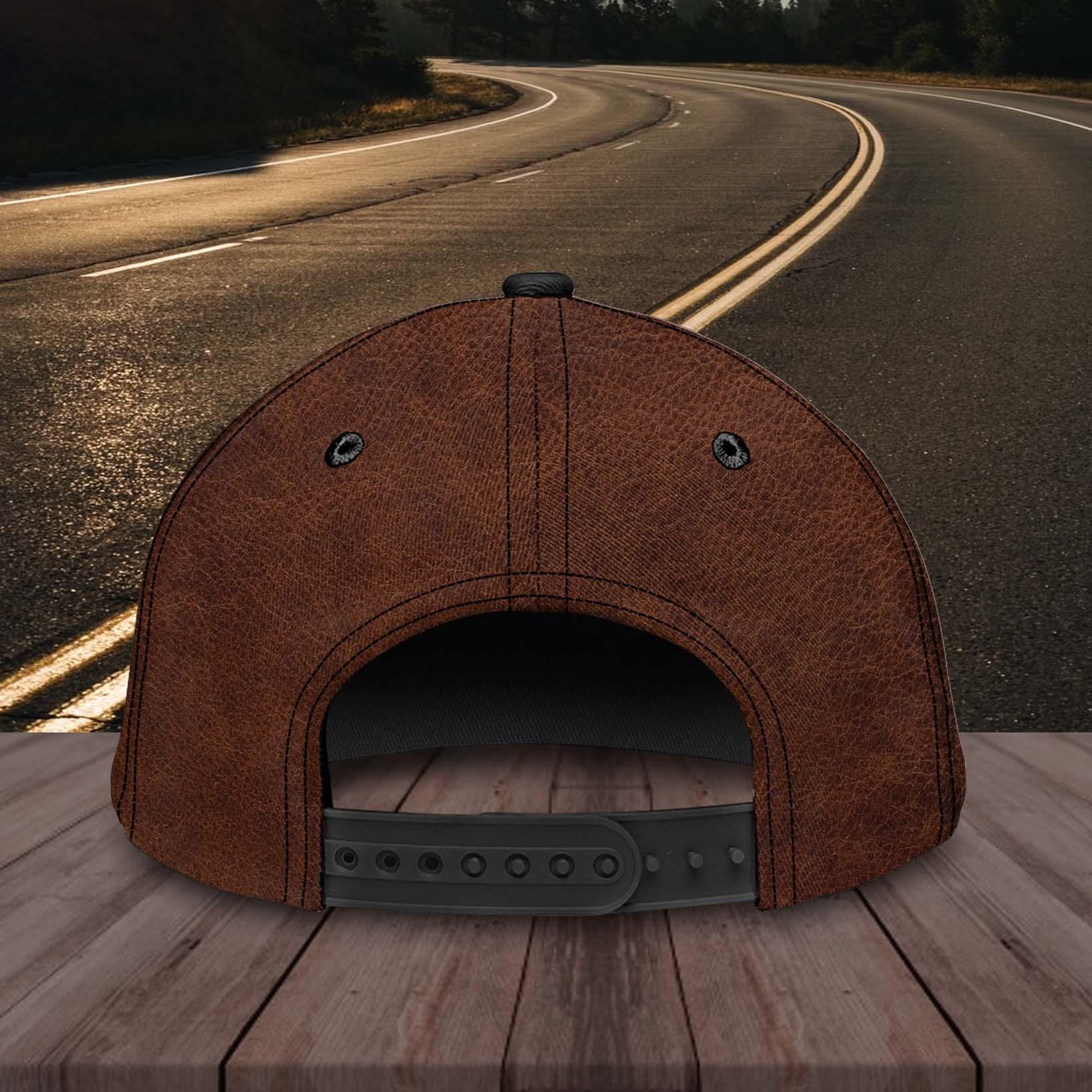 Trucker Brown Curves Personalized Classic Cap, Gift for Truckers Trucker Hats Custom Hats Gifts For Men & Women