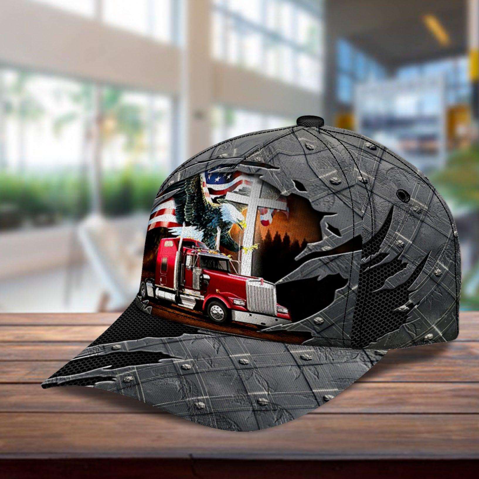 Trucker Classic Cap, Gift for Truckers Trucker Hats Custom Hats Gifts For Men & Women