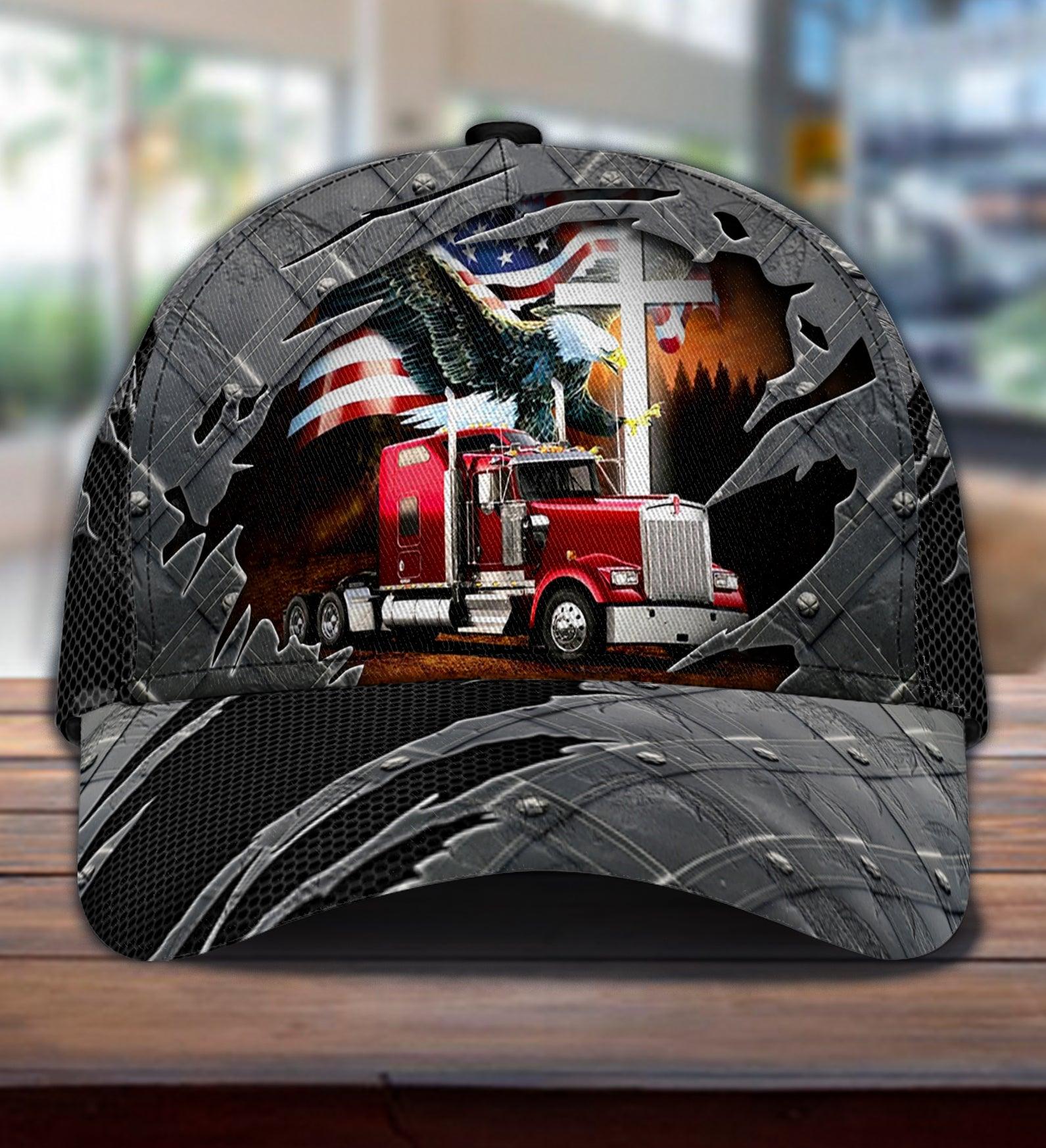 Trucker Classic Cap, Gift for Truckers Trucker Hats Custom Hats Gifts For Men & Women