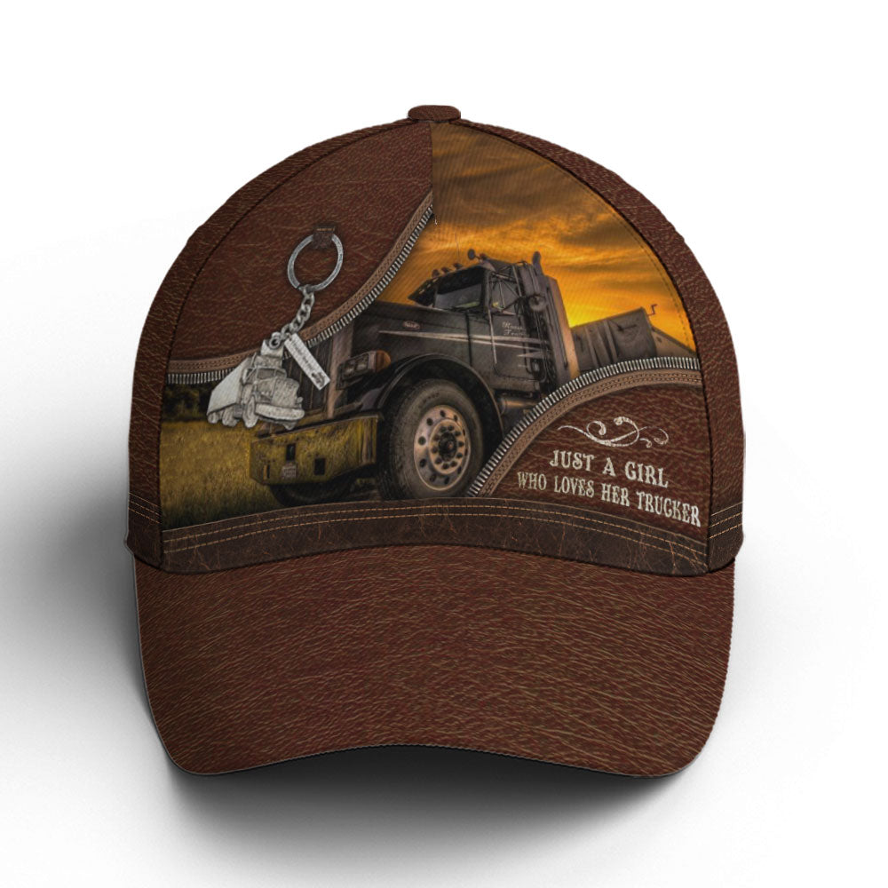 Trucker Farm Leather Style Baseball Cap Trucker Hats Custom Hats Gifts For Men & Women