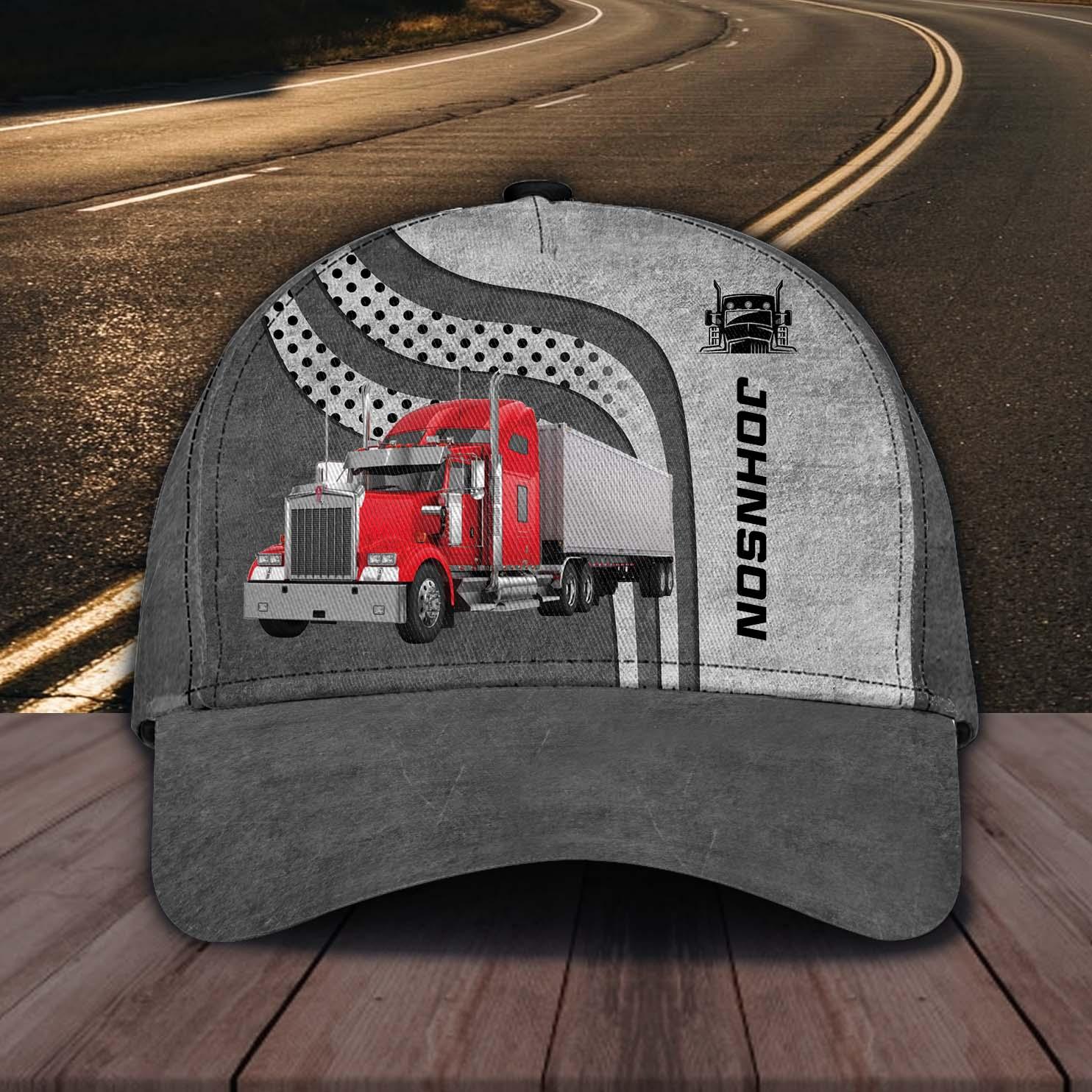 Trucker Personalized Classic Cap, Gift for Truckers Trucker Hats Custom Hats Gifts For Men & Women