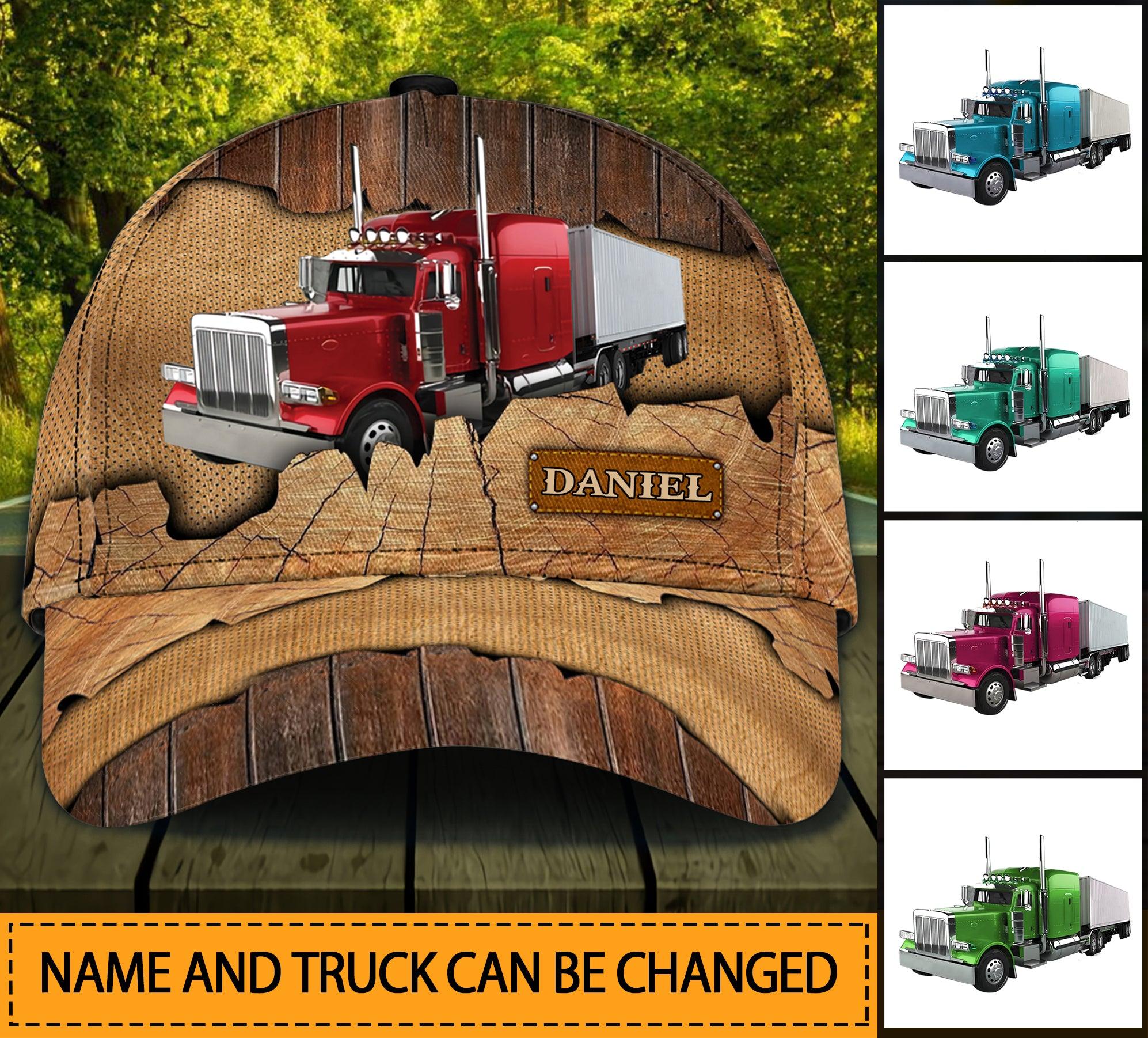 Trucker Personalized Classic Cap, Gift for Truckers Trucker Hats Custom Hats Gifts For Men & Women