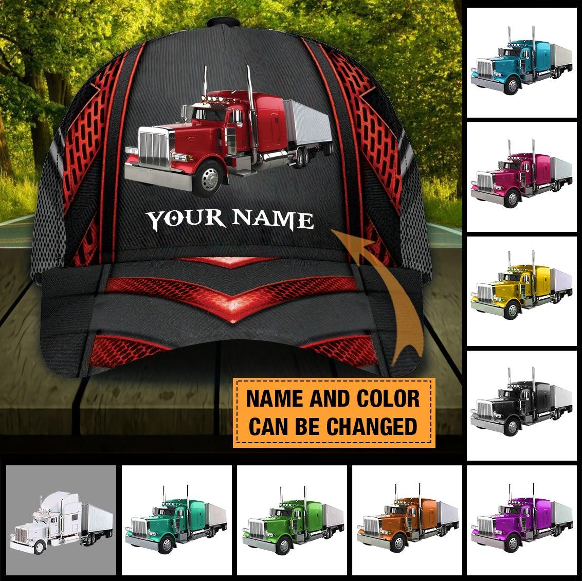 Trucker Personalized Classic Cap, Gift for Truckers Trucker Hats Custom Hats Gifts For Men & Women