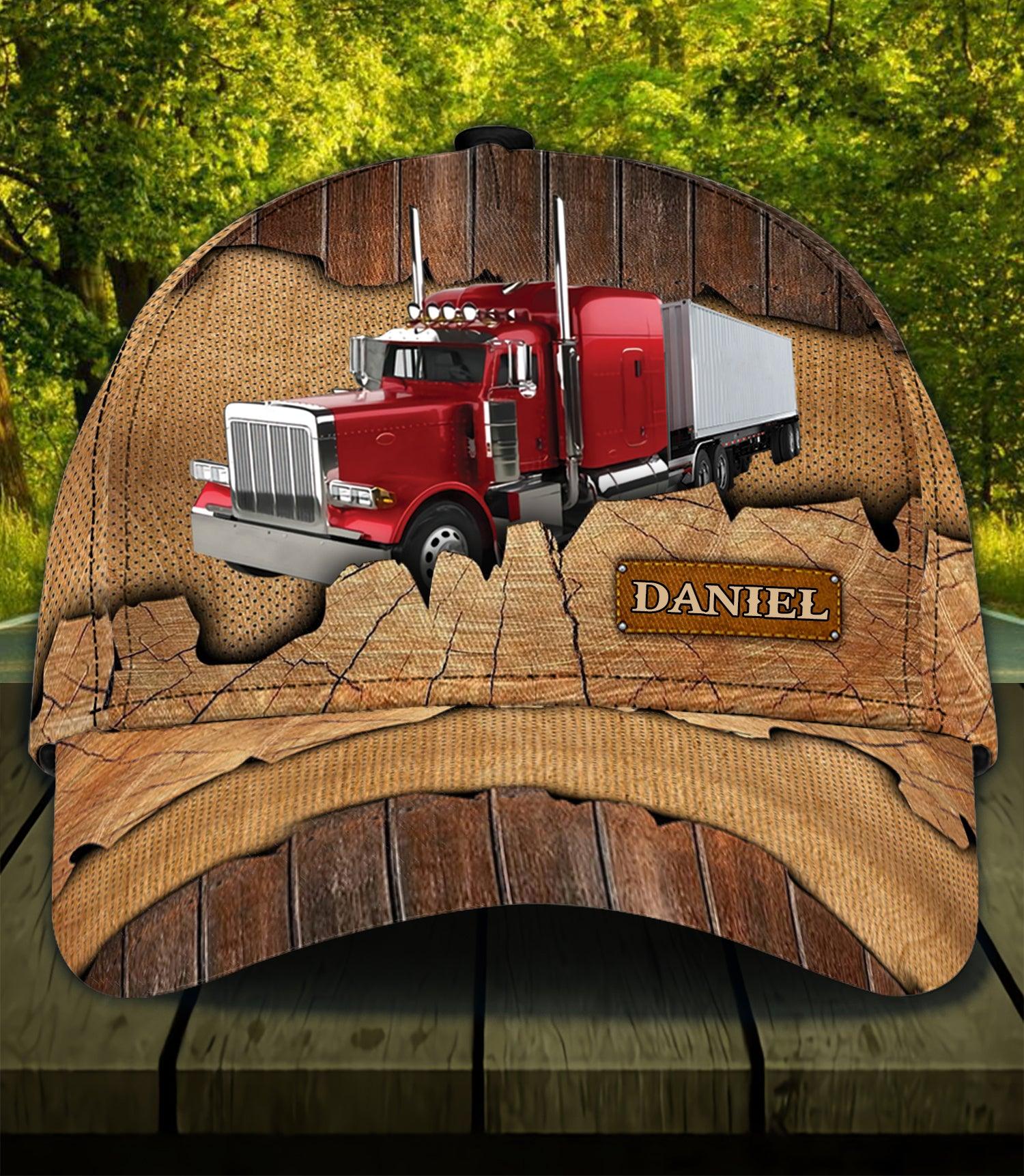 Trucker Personalized Classic Cap, Gift for Truckers Trucker Hats Custom Hats Gifts For Men & Women