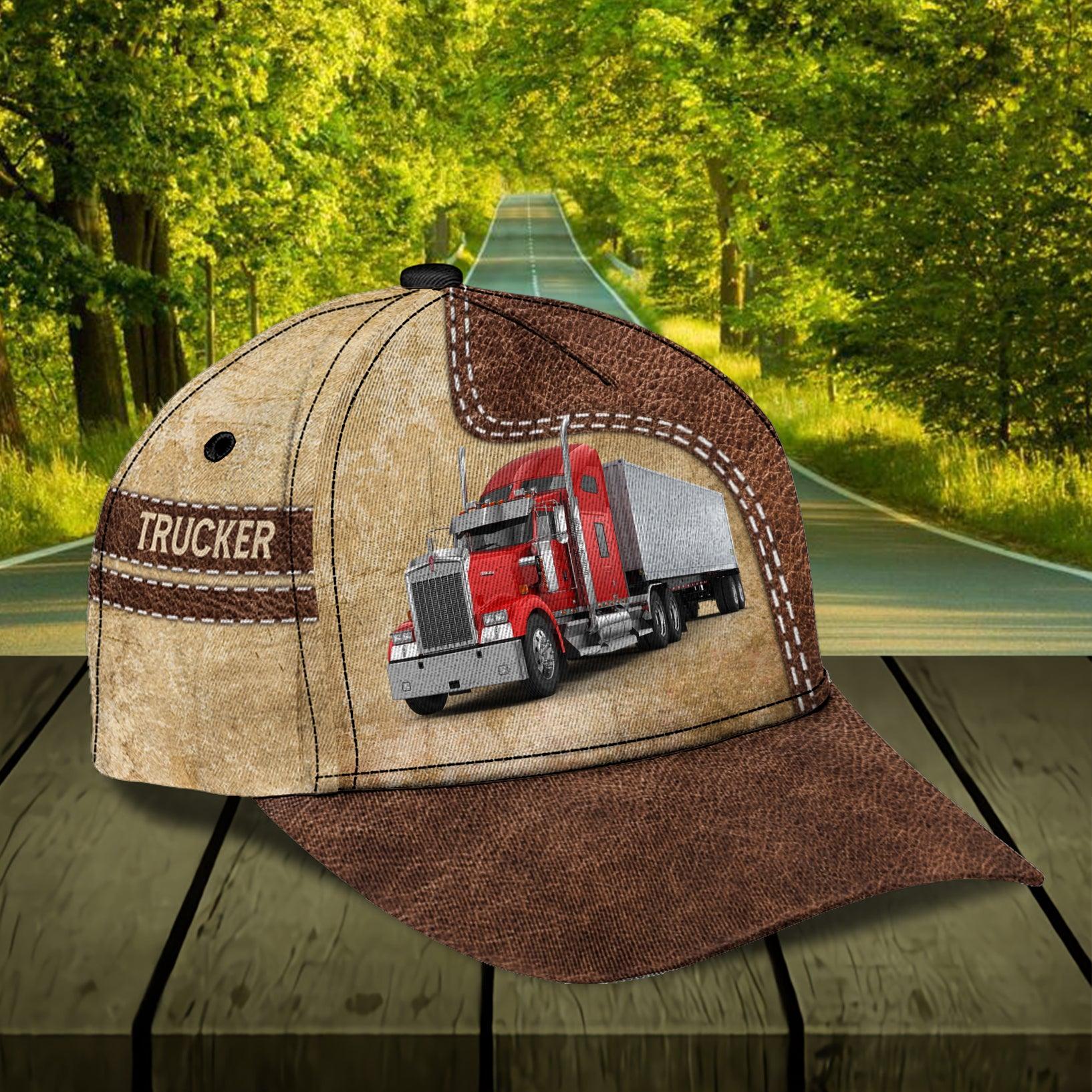 Trucker Personalized Classic Cap, Gift for Truckers Trucker Hats Custom Hats Gifts For Men & Women