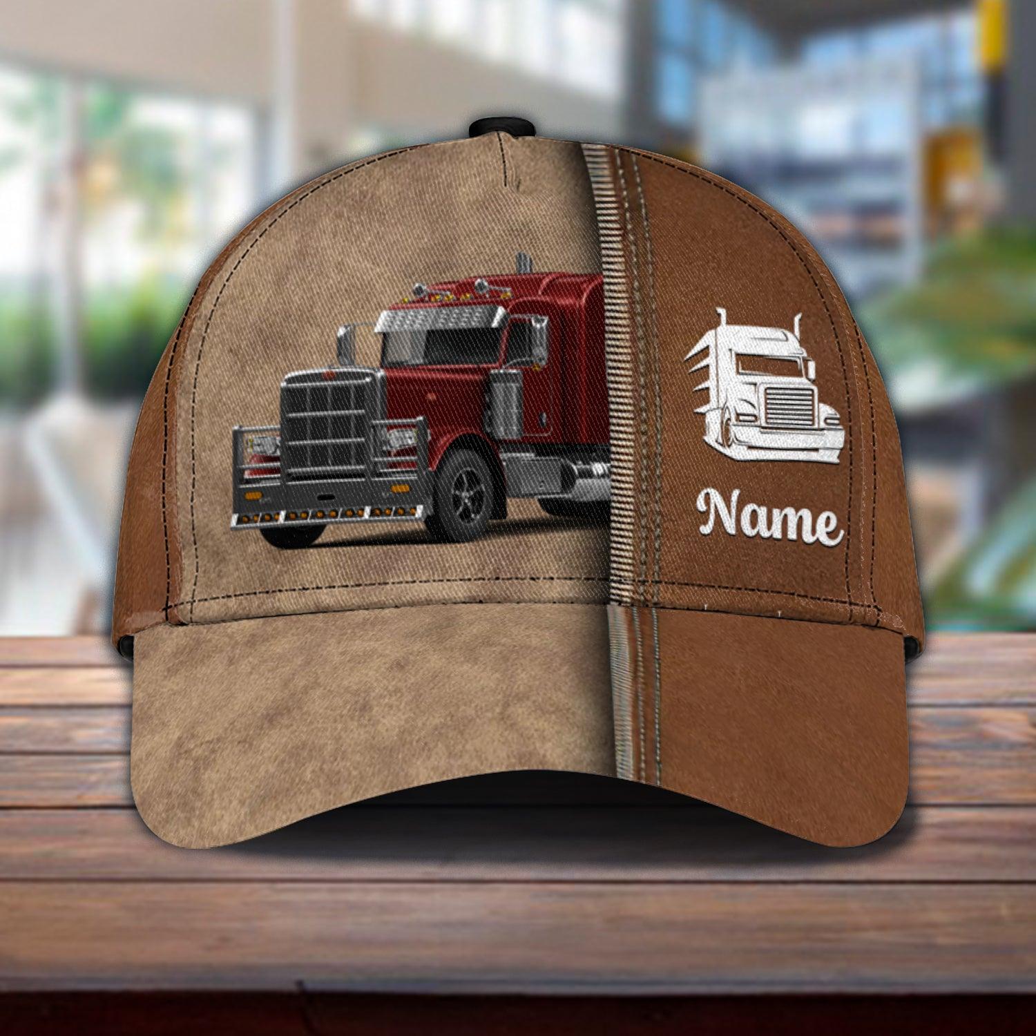 Trucker Personalized Classic Cap, Gift for Truckers Trucker Hats Custom Hats Gifts For Men & Women