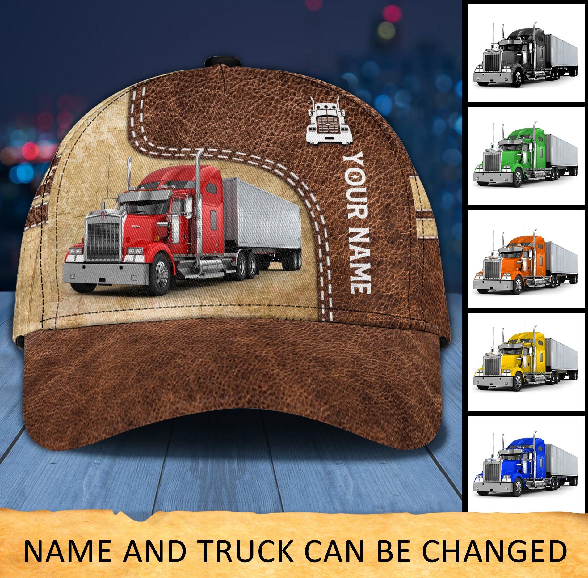 Trucker Personalized Classic Cap, Gift for Truckers Trucker Hats Custom Hats Gifts For Men & Women