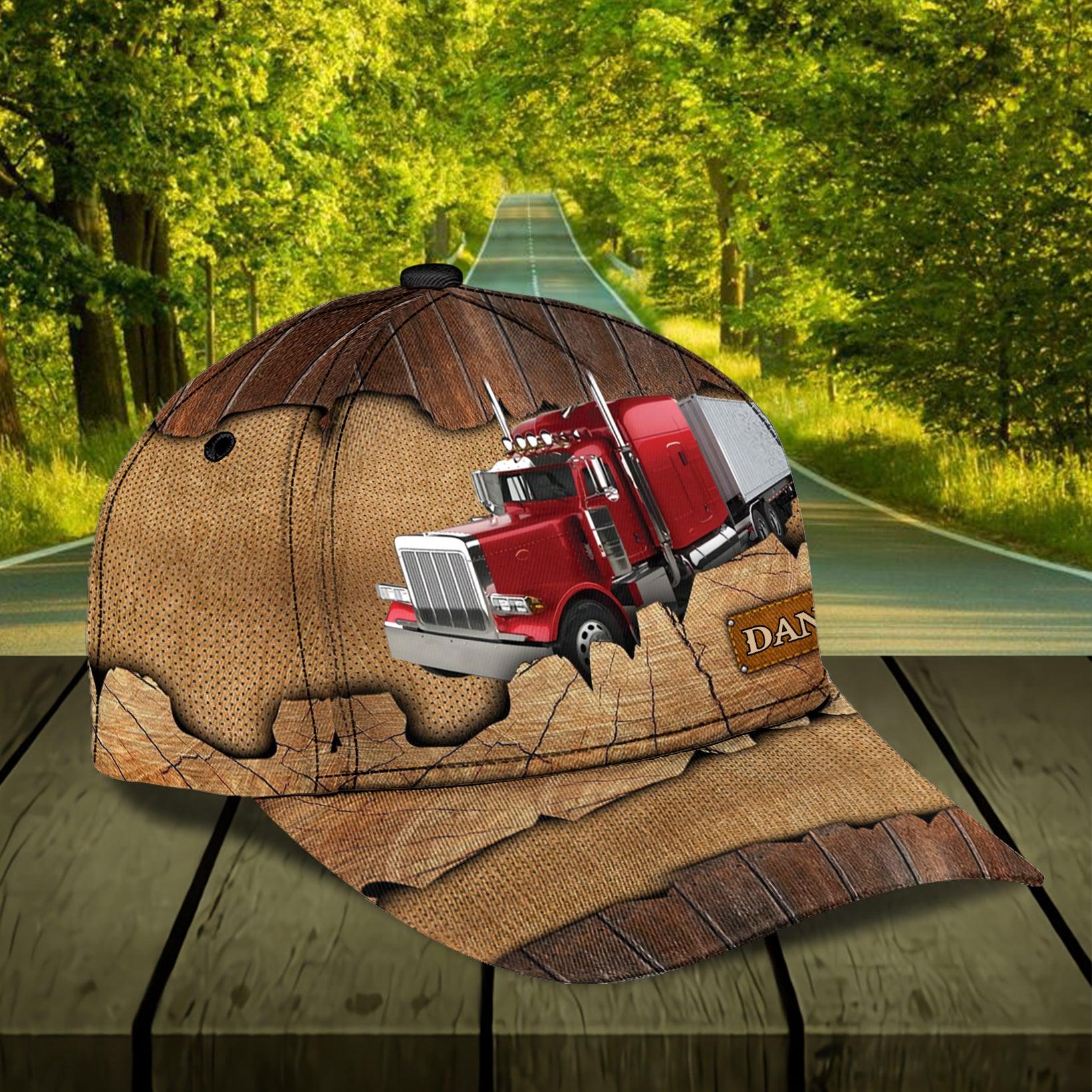 Trucker Personalized Classic Cap, Gift for Truckers Trucker Hats Custom Hats Gifts For Men & Women