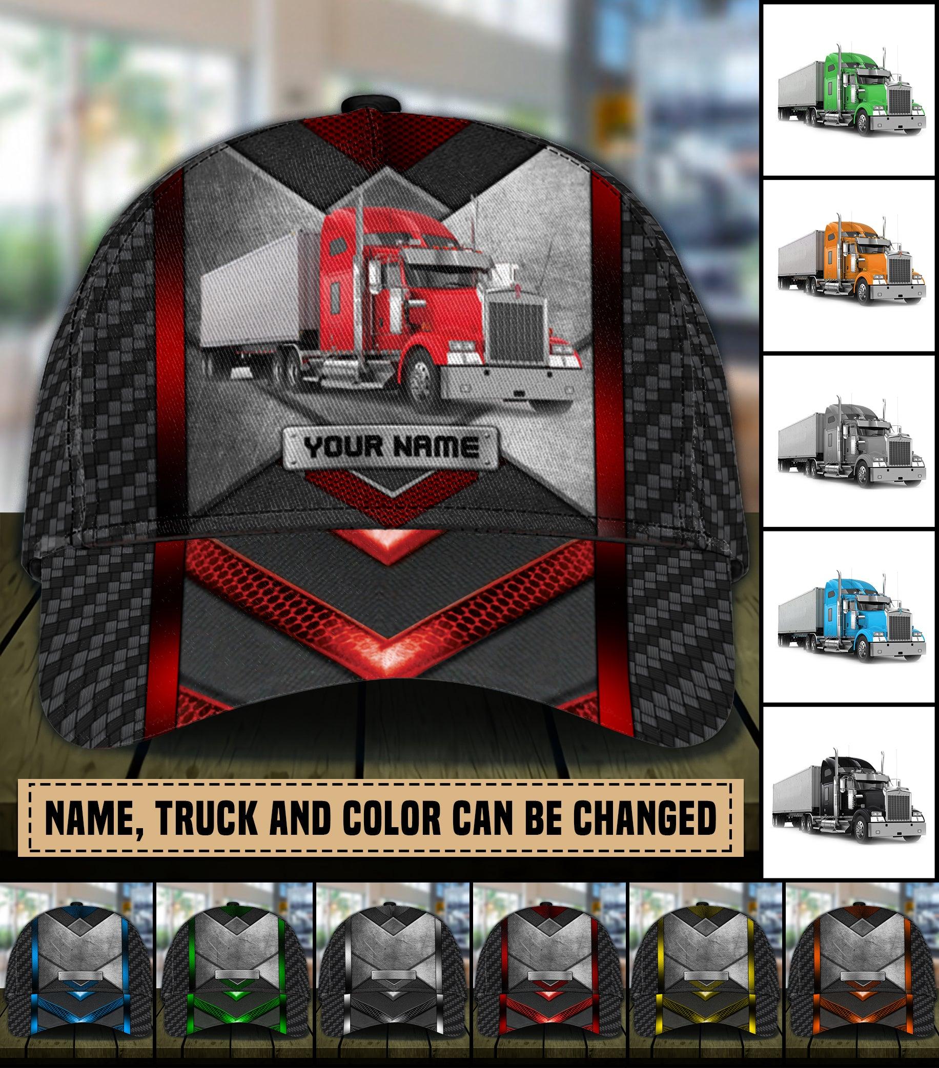 Trucker Personalized Classic Cap, Gift for Truckers Trucker Hats Custom Hats Gifts For Men & Women