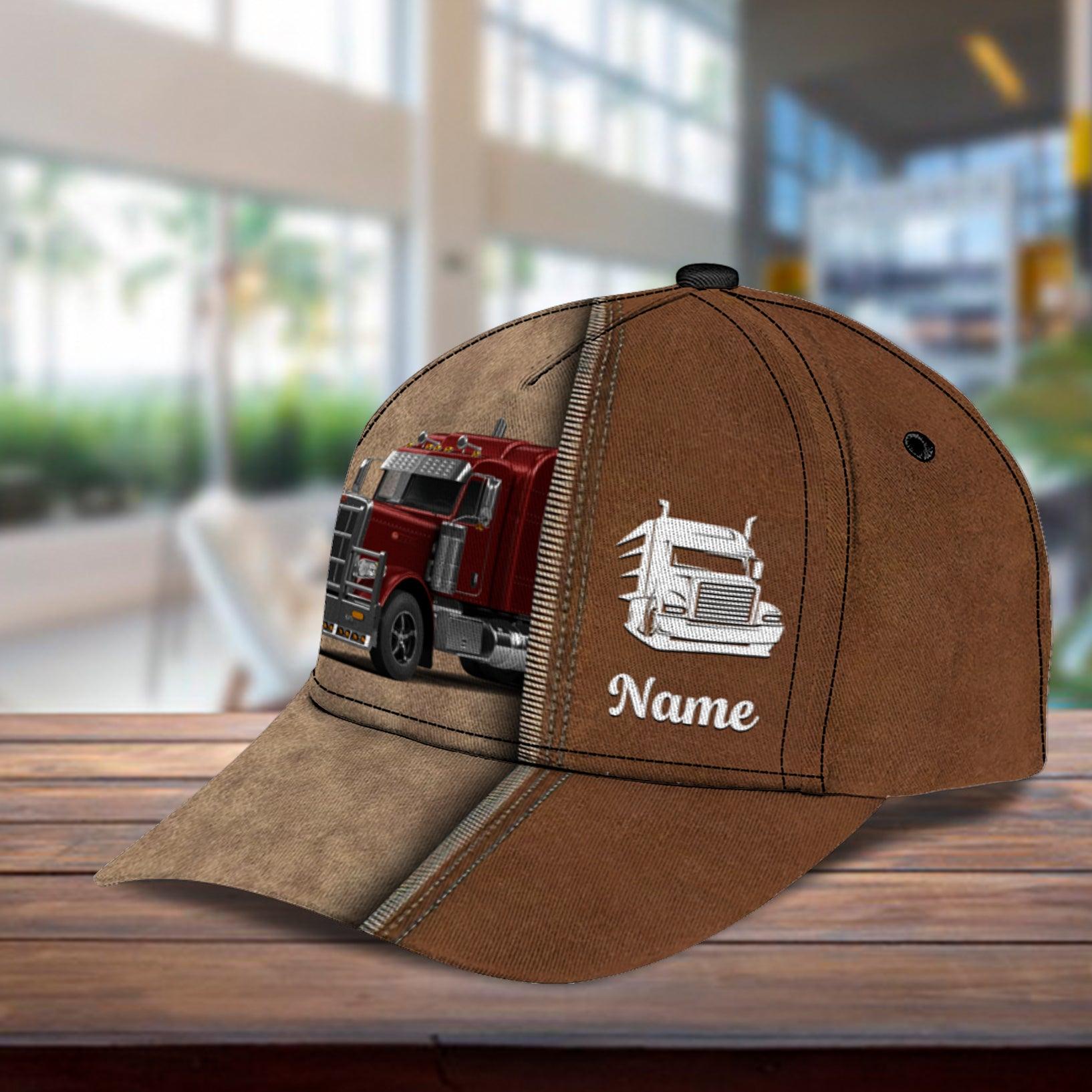 Trucker Personalized Classic Cap, Gift for Truckers Trucker Hats Custom Hats Gifts For Men & Women