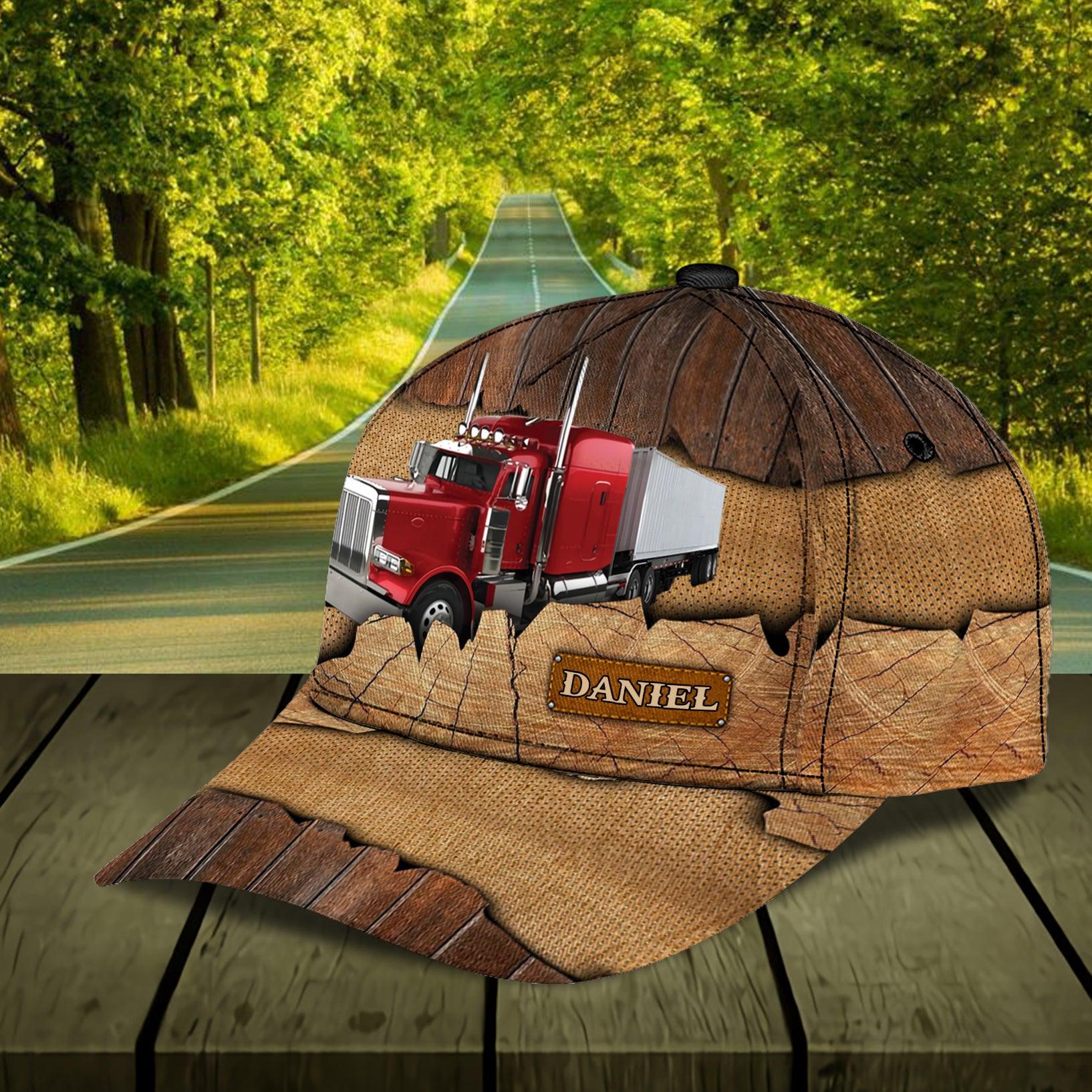 Trucker Personalized Classic Cap, Gift for Truckers Trucker Hats Custom Hats Gifts For Men & Women