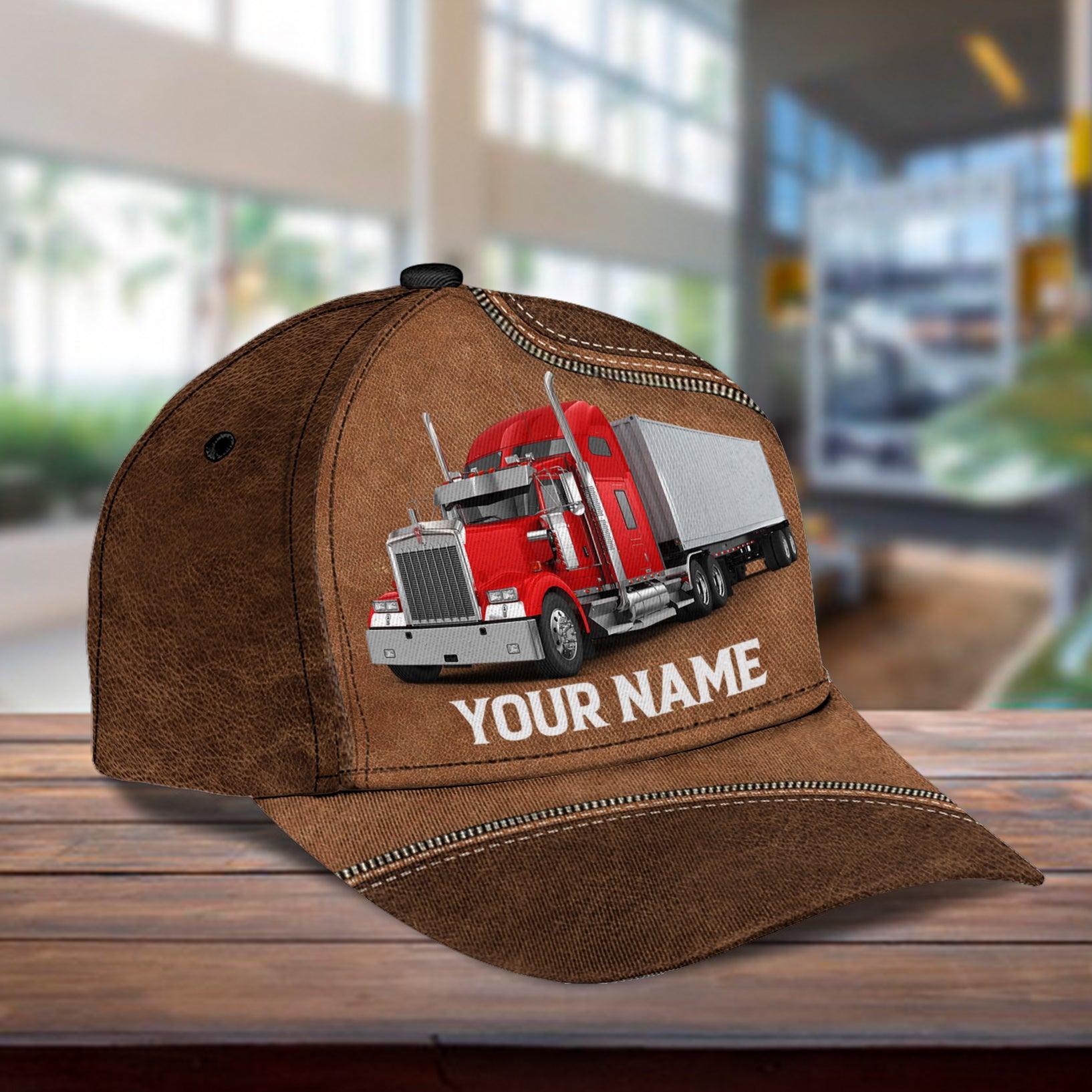 Trucker Personalized Classic Cap, Gift for Truckers Trucker Hats Custom Hats Gifts For Men & Women