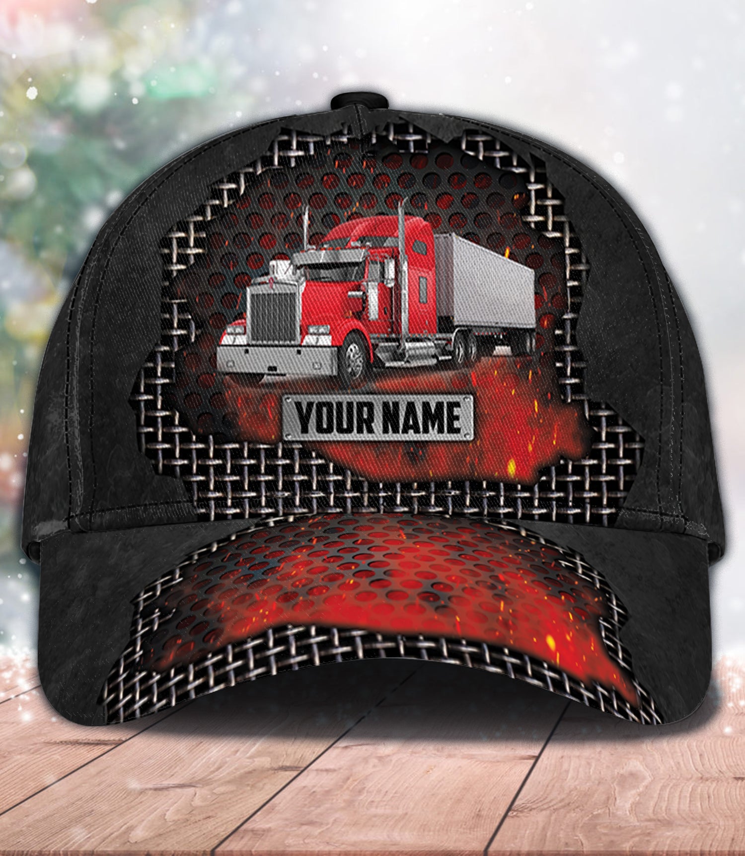 Trucker Personalized Classic Cap, Personalized Gift for Truckers Trucker Hats Custom Hats Gifts For Men & Women