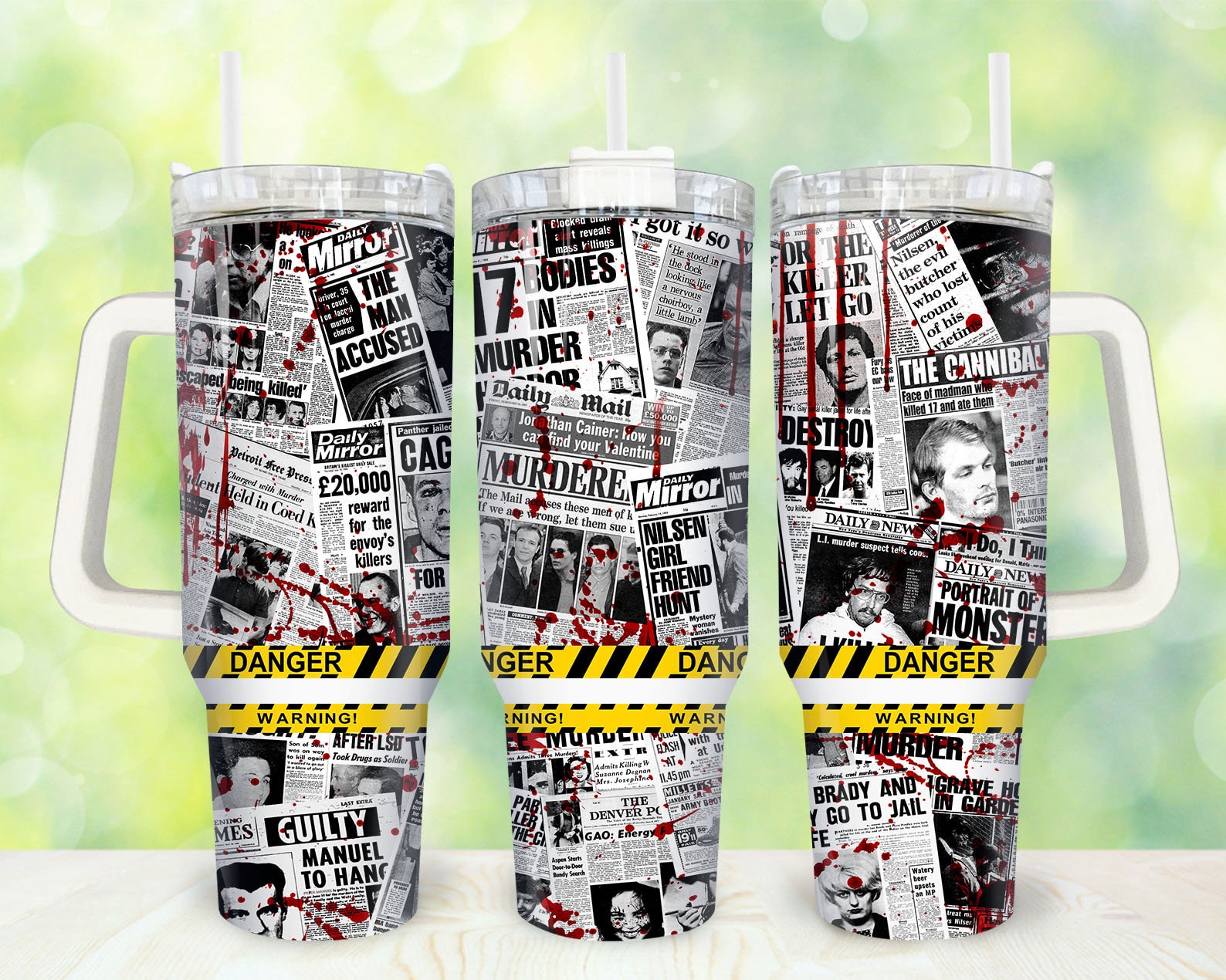 True Crime Custom Stanley Cup 40 oz 30 oz Tumbler With HandleTVC2301859