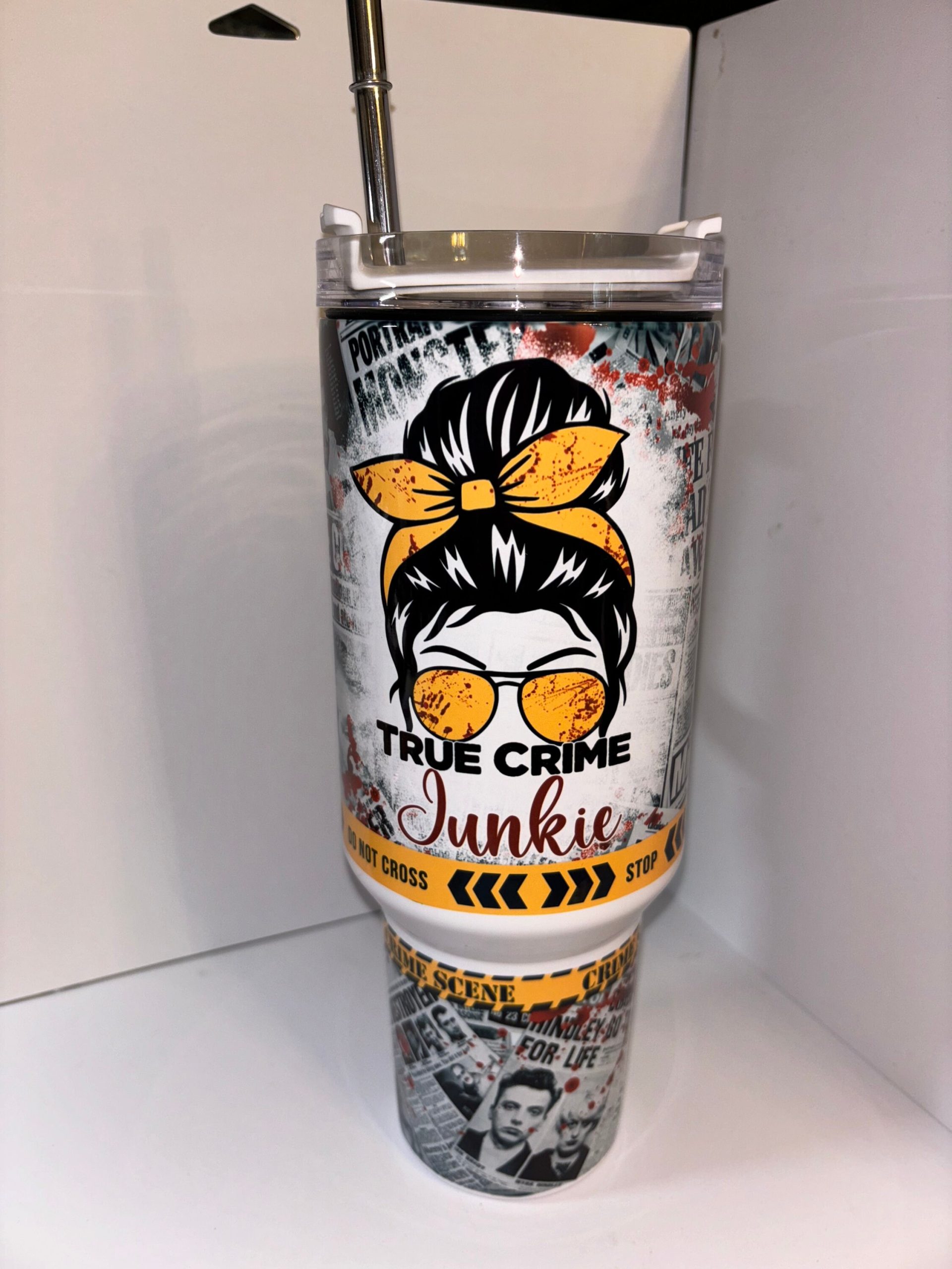 True Crime Custom Stanley Cup 40 oz 30 oz Tumbler With HandleTVC2301908 - Image 3