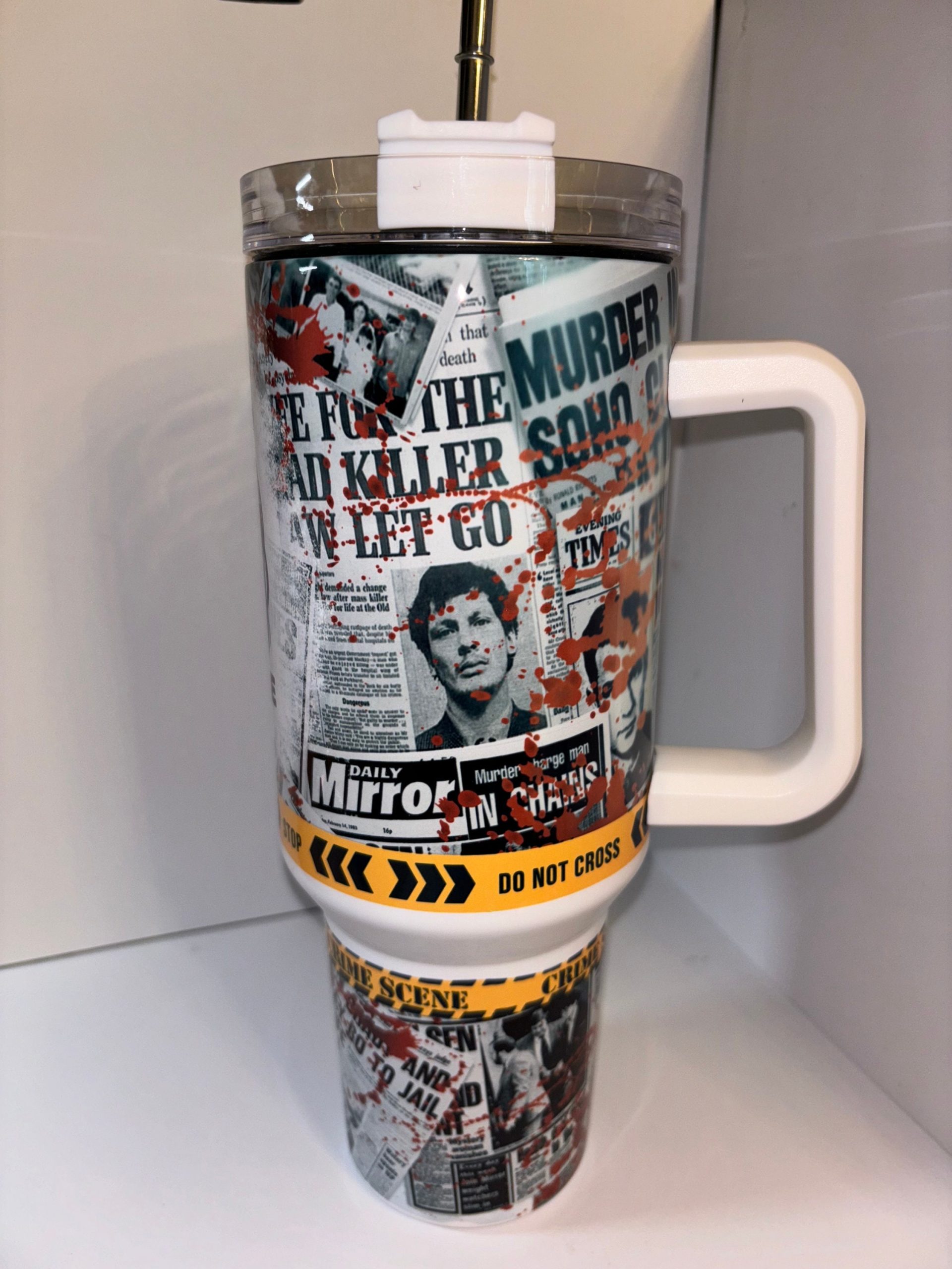 True Crime Custom Stanley Cup 40 oz 30 oz Tumbler With HandleTVC2301908 - Image 2