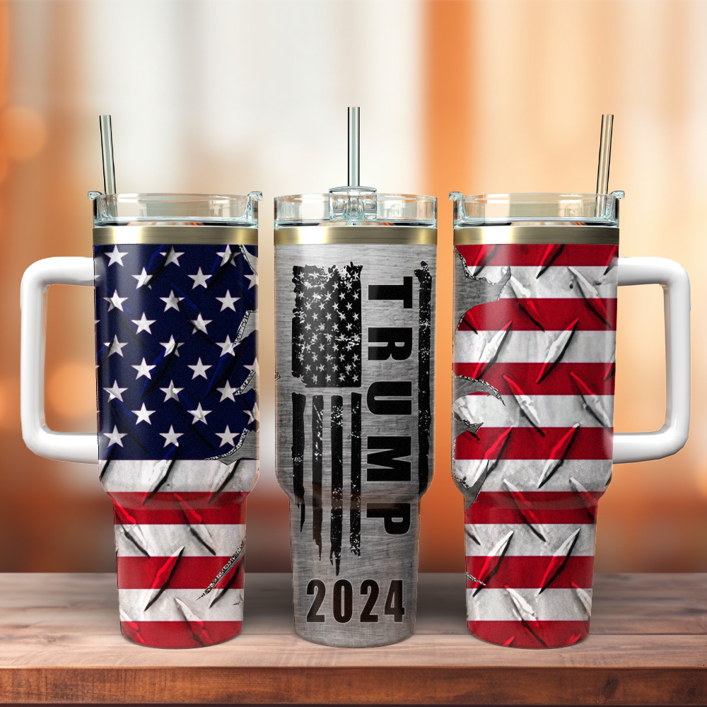 Trump 2024 Custom Stanley Cup 40 oz 30 oz Tumbler With HandleTVC2301484