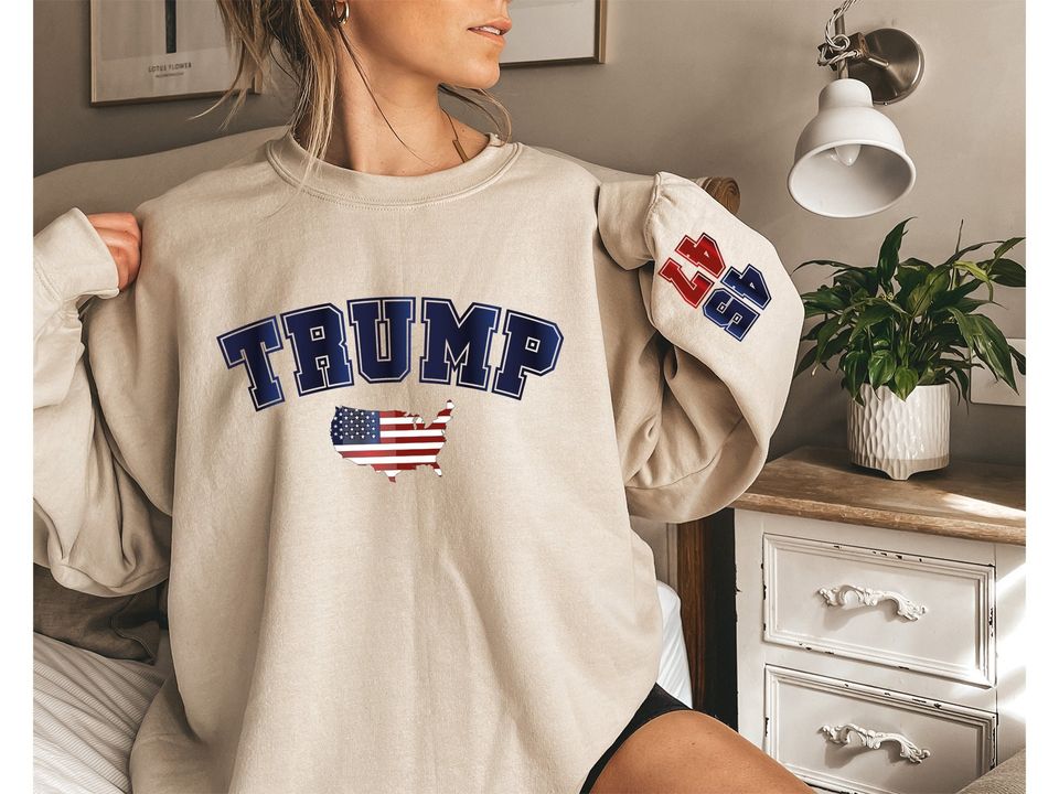 Trump 47 Crewneck Sweatshirt for 2024