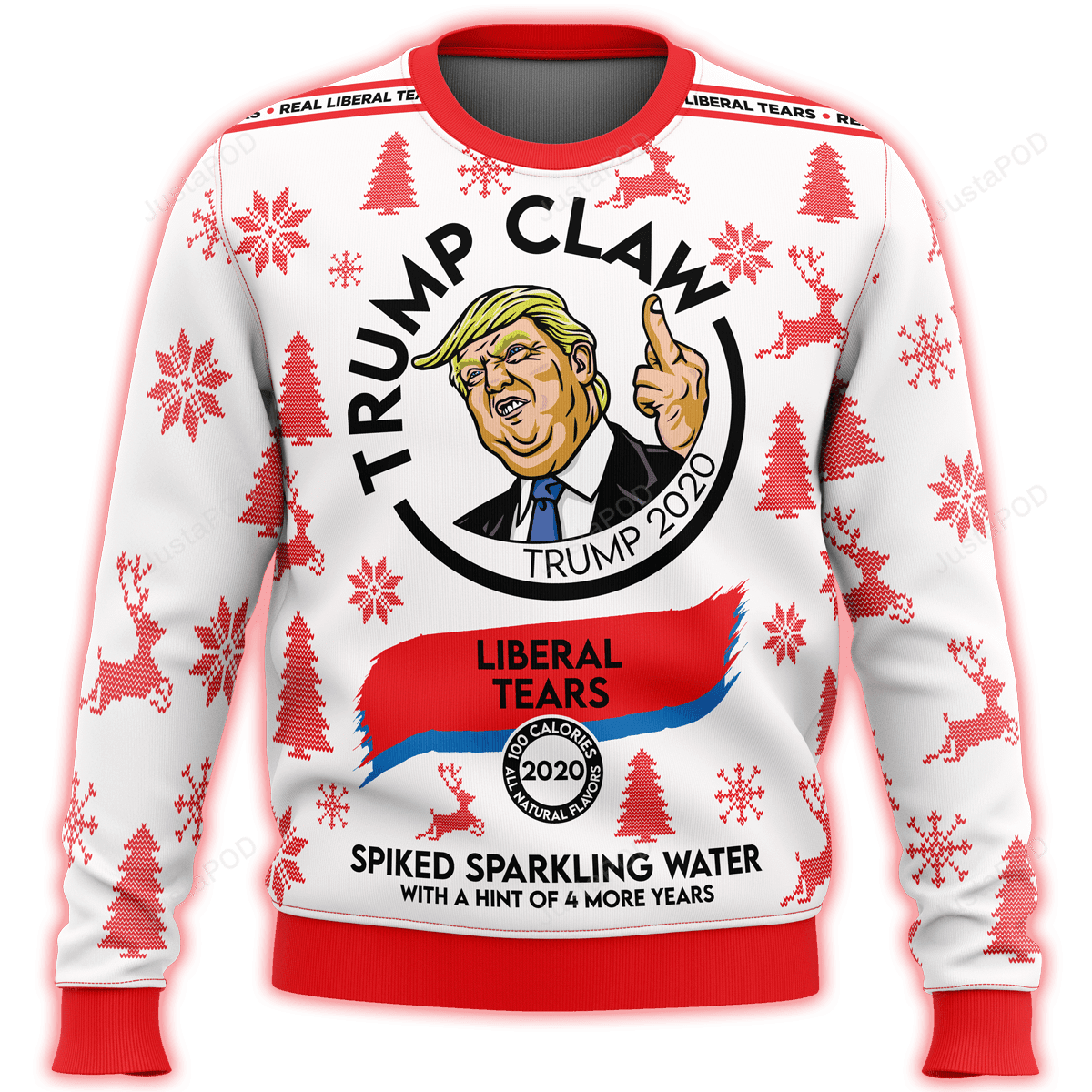 Trump Claw Premium Ugly Christmas Sweater Adult 3D Funny Matching for family