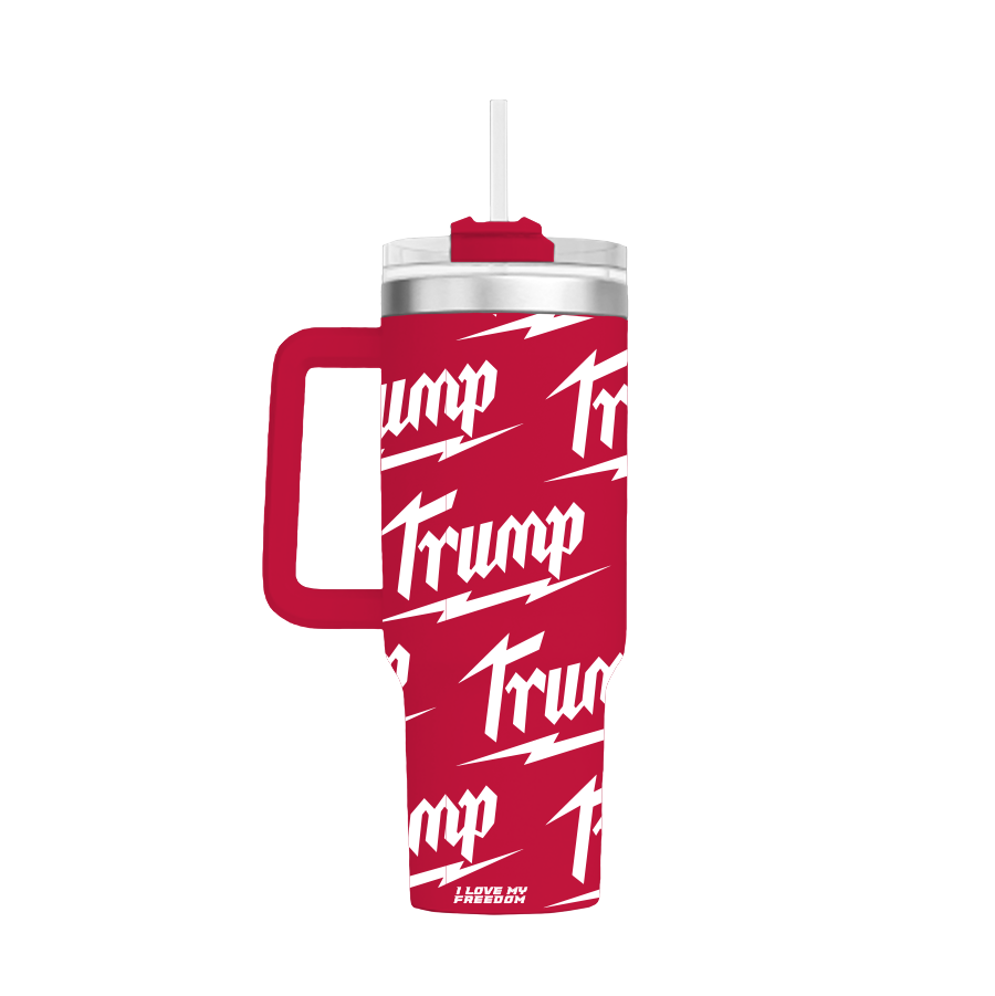 Trump Lightning Bolt Custom Stanley Cup 40 oz 30 oz Tumbler With HandleTVC2301766