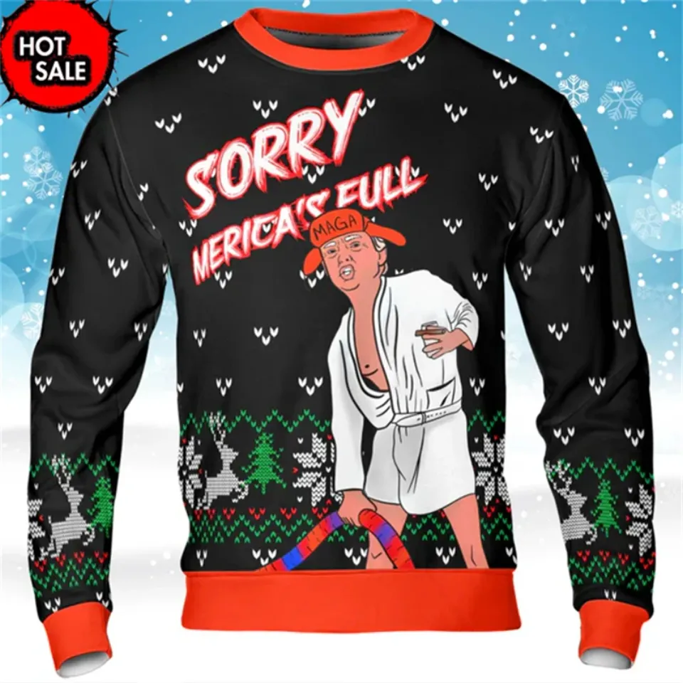 Trump Was Right About Everything Donald Trump Supporter Ugly Sweater - Image 10