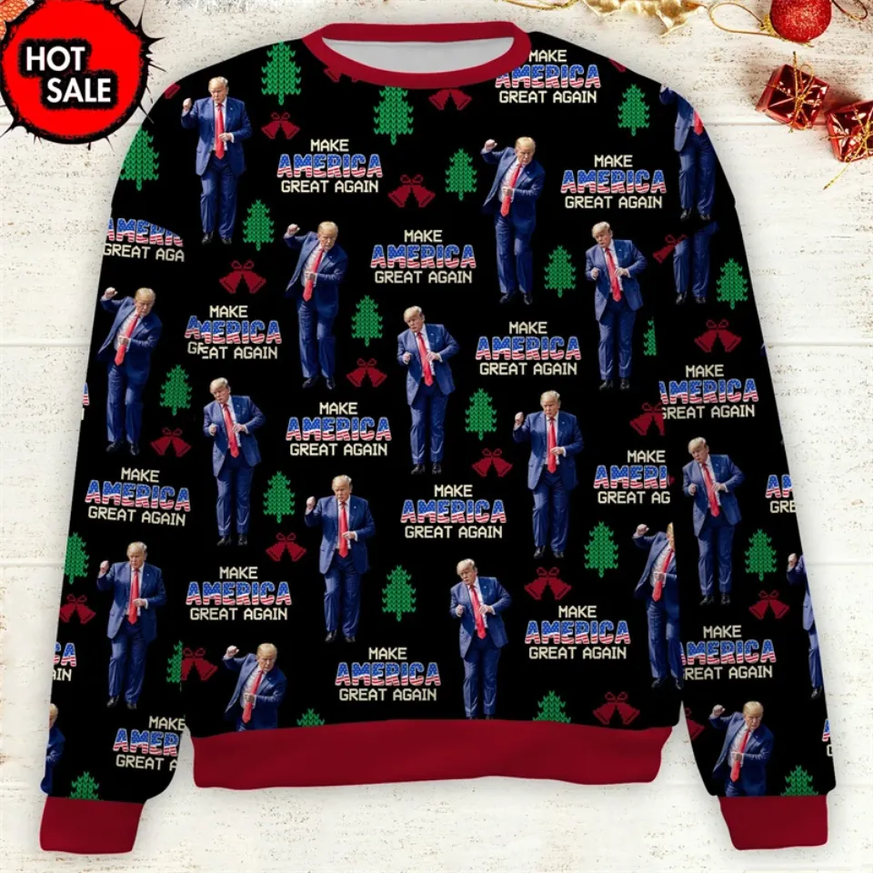 Trump Was Right About Everything Donald Trump Supporter Ugly Sweater - Image 7
