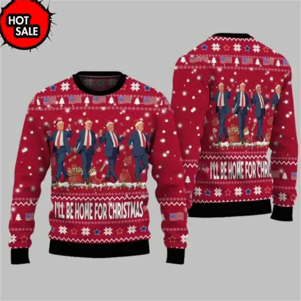 Trump Was Right About Everything Donald Trump Supporter Ugly Sweater - Image 11