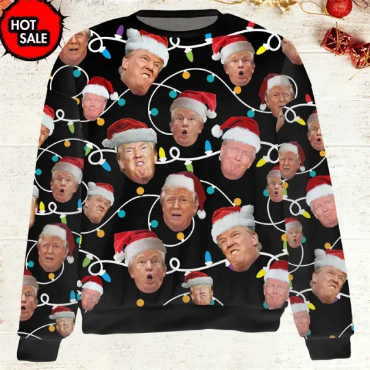 Trump Was Right About Everything Donald Trump Supporter Ugly Sweater - Image 17