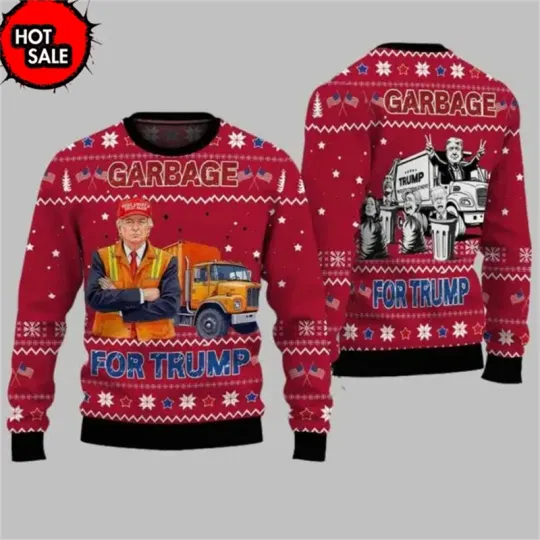 Trump Was Right About Everything Donald Trump Supporter Ugly Sweater - Image 16