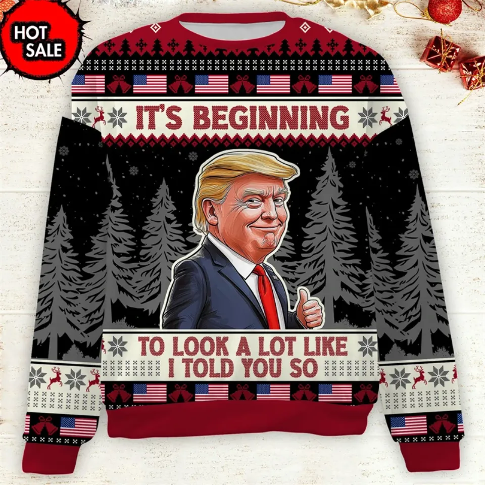 Trump Was Right About Everything Donald Trump Supporter Ugly Sweater - Image 8