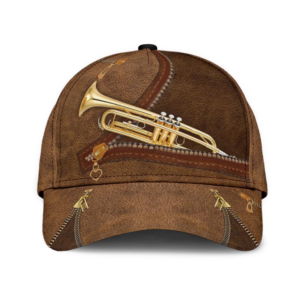 Trumpet Classic Cap, Gift for Music Lovers, Trumpet Lovers Trucker Hats Custom Hats Gifts For Men & Women