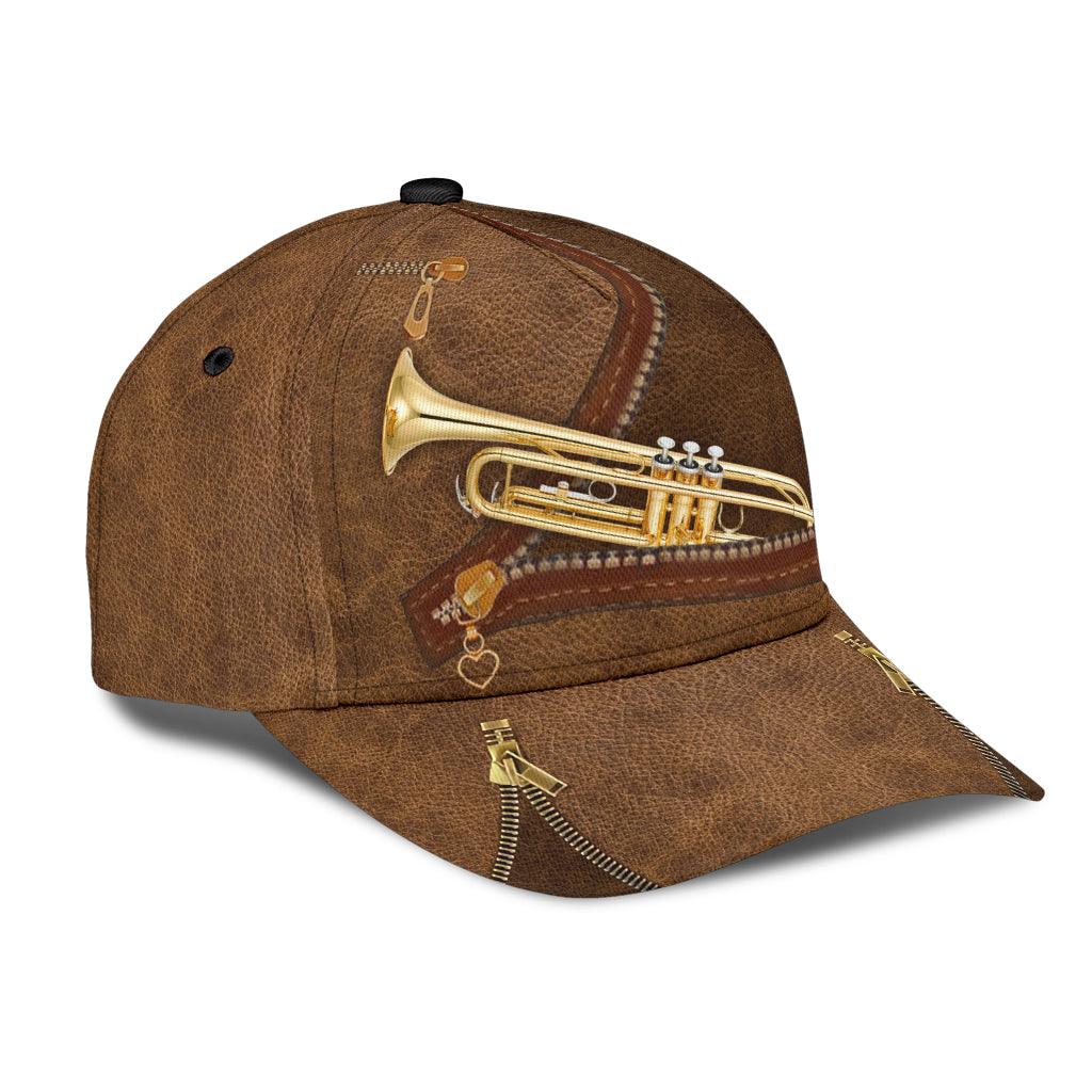 Trumpet Classic Cap, Gift for Music Lovers, Trumpet Lovers Trucker Hats Custom Hats Gifts For Men & Women