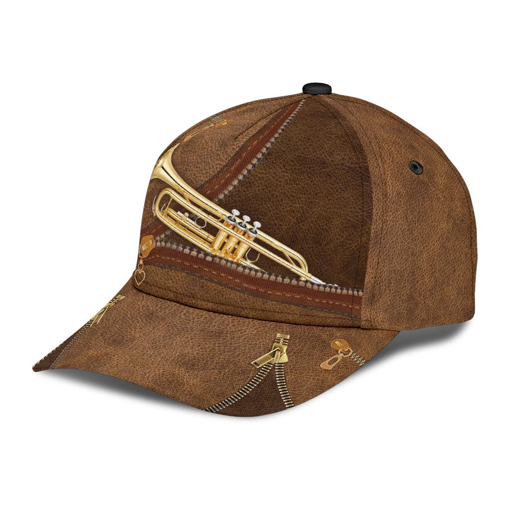 Trumpet Classic Cap, Gift for Music Lovers, Trumpet Lovers Trucker Hats Custom Hats Gifts For Men & Women