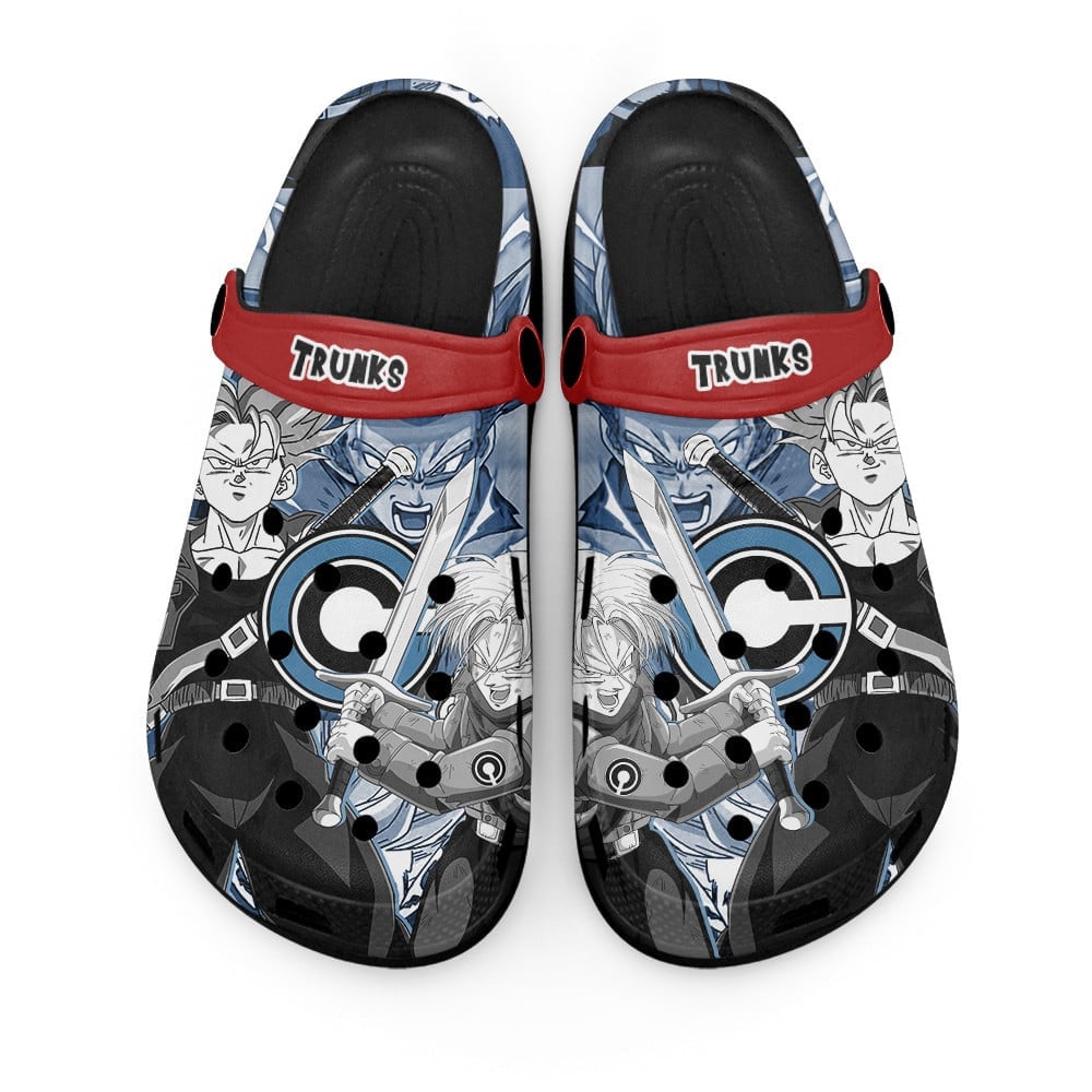 Trunks Dragon Ball Anime Crocs Crocband Clogs Shoes Comfortable For Men Women and Kids