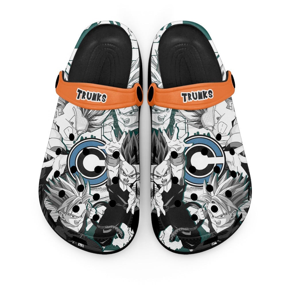 Trunks Dragon Ball Anime Crocs Crocband Clogs Shoes Comfortable For Men Women and Kids