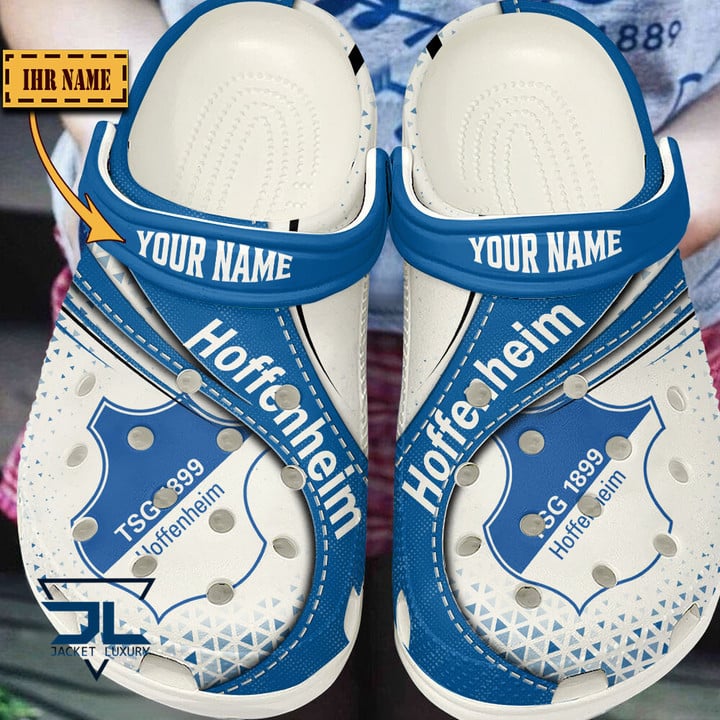 TSG 1899 Hoffenheim Bundesliga Sport Crocs Crocband Clogs Shoes Comfortable For Men Women and Kids