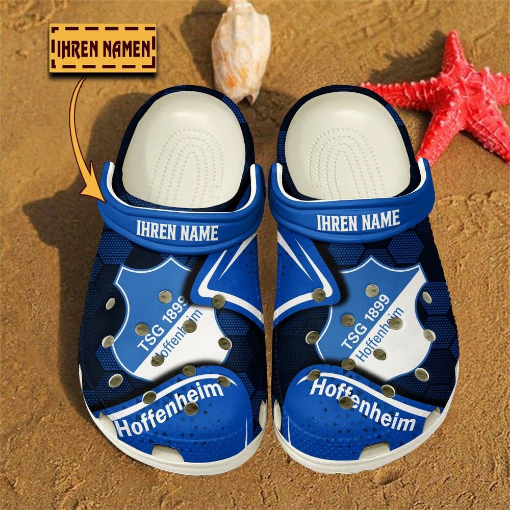 TSG 1899 Hoffenheim Bundesliga Sport Crocs Crocband Clogs Shoes Comfortable For Men Women and Kids