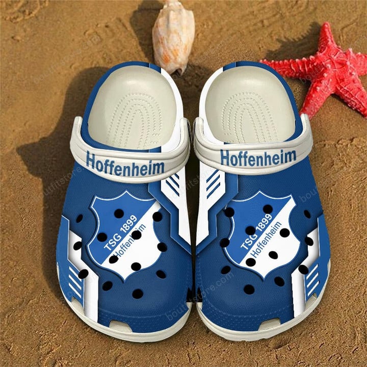 TSG 1899 Hoffenheim Bundesliga Sport Crocs Crocband Clogs Shoes Comfortable For Men Women and Kids