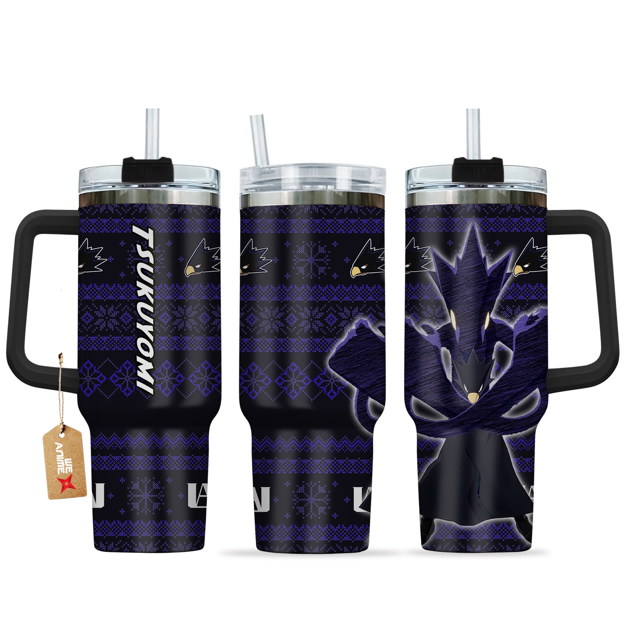 Tsukuyomi My Hero Academia Anime Custom Stanley Cup 40 oz 30 oz Tumbler With HandleTVC2301164