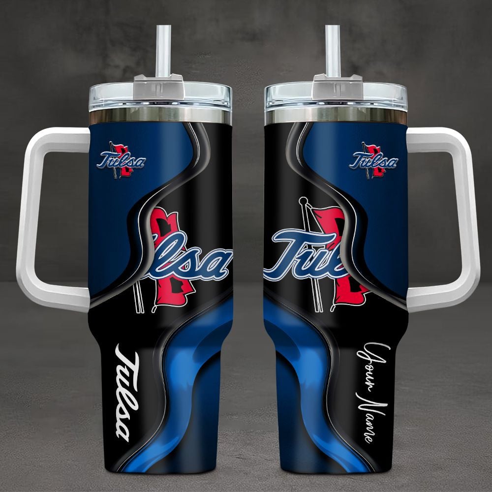 Tulsa Golden Hurricane NCAA Custom Stanley Cup 40 oz 30 oz Tumbler With HandleTVC2301103