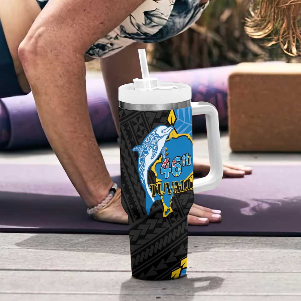 Tuvalu Independence Day Manuia te tutokotasi o Tuvaluan Dolphin Tattoo Custom Stanley Cup 40 oz 30 oz Tumbler With HandleTVC2301349 - Image 6