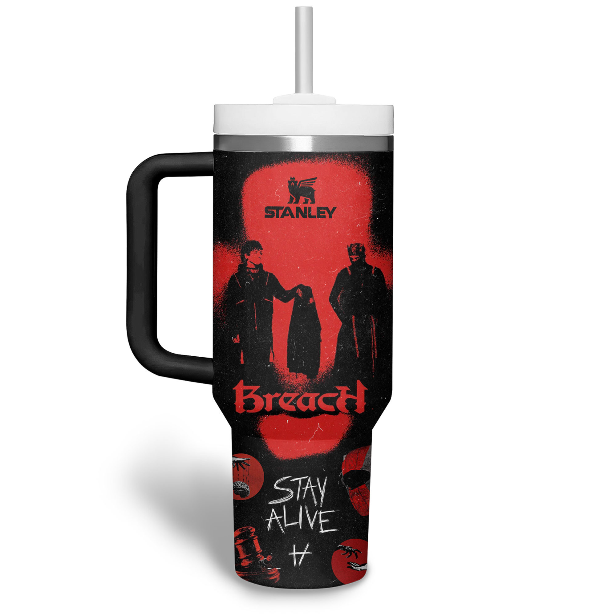 Twenty One Pilots Music Custom Stanley Cup 40 oz 30 oz Tumbler With HandleTVC2301181 - Image 3