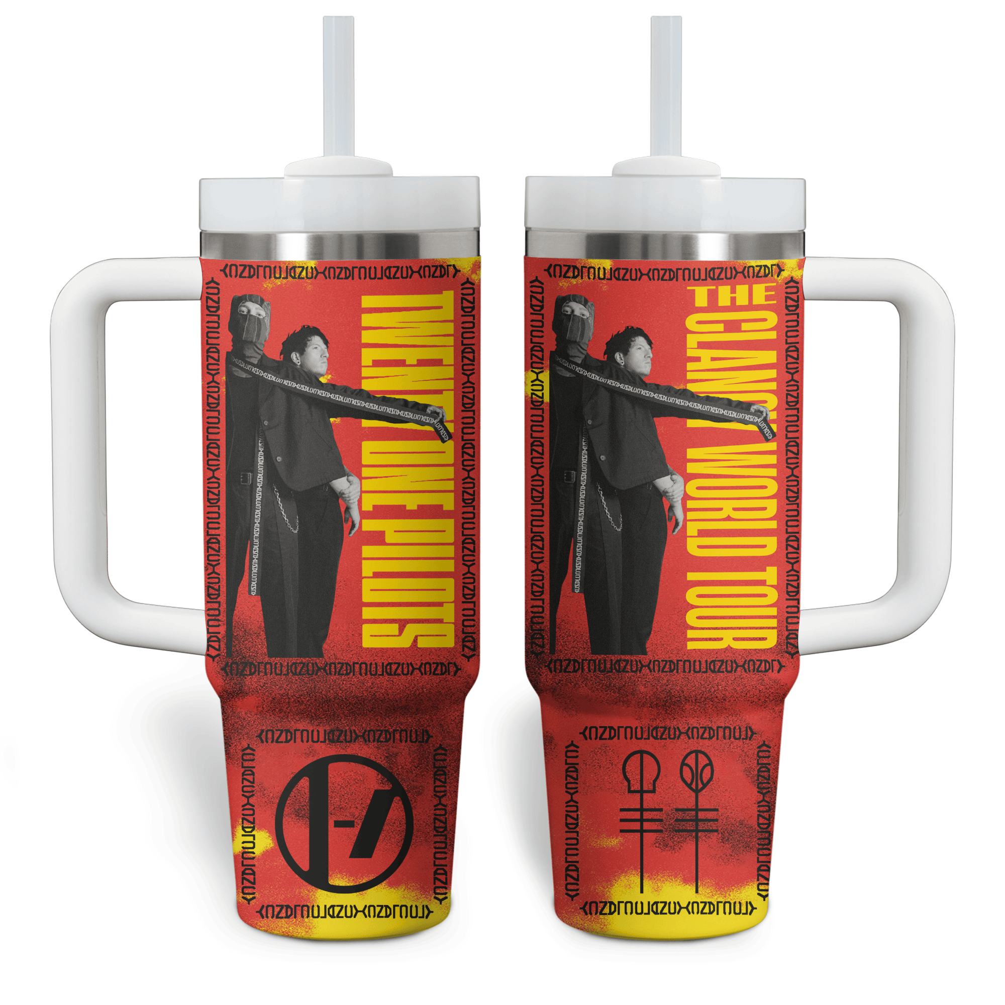 Twenty One Pilots Music Custom Stanley Cup 40 oz 30 oz Tumbler With HandleTVC2301773