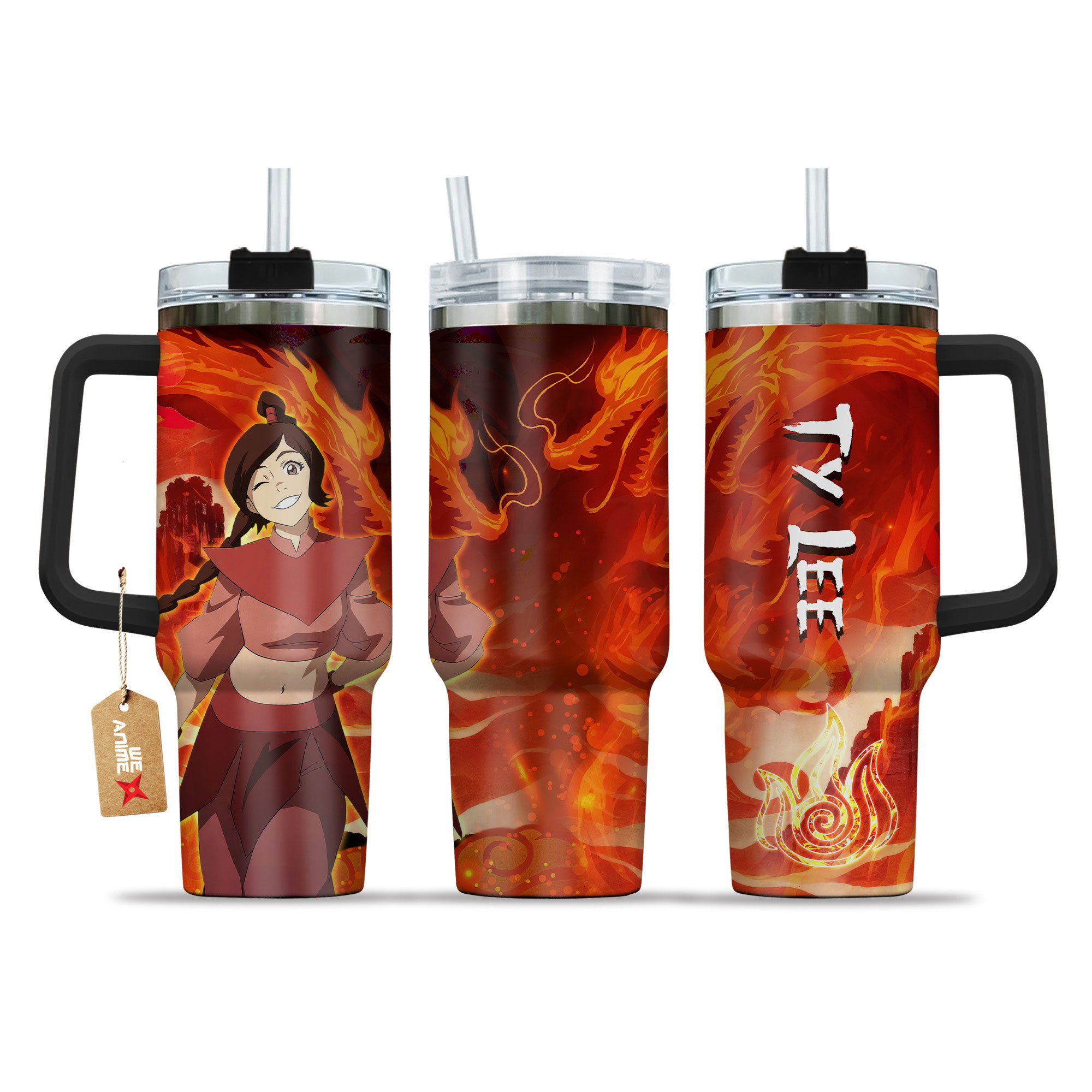 Ty Lee Avatar Anime Custom Stanley Cup 40 oz 30 oz Tumbler With HandleTVC2301153