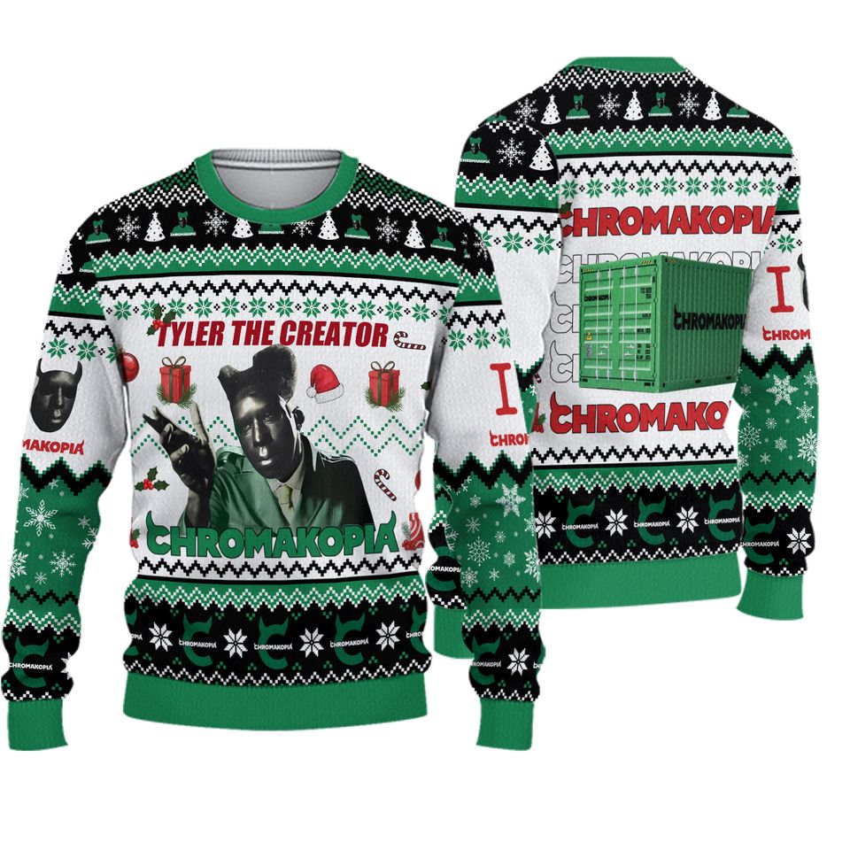 Tyler The Creator Chromakopia Ugly Christmas Sweater S-5XL