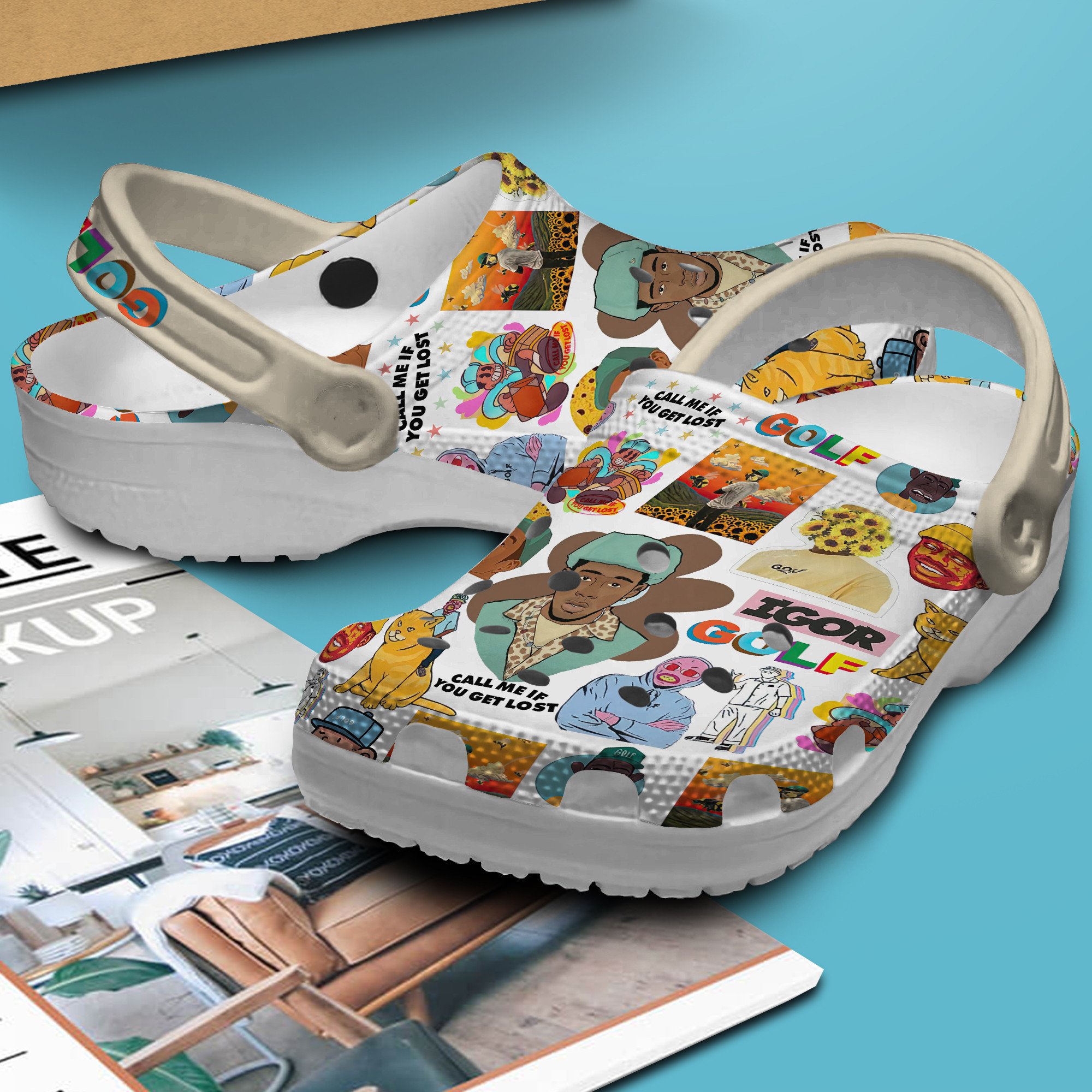 Tyler, the Creator Music Crocs Crocband Clogs Shoes Comfortable For Men Women and Kids - Image 3