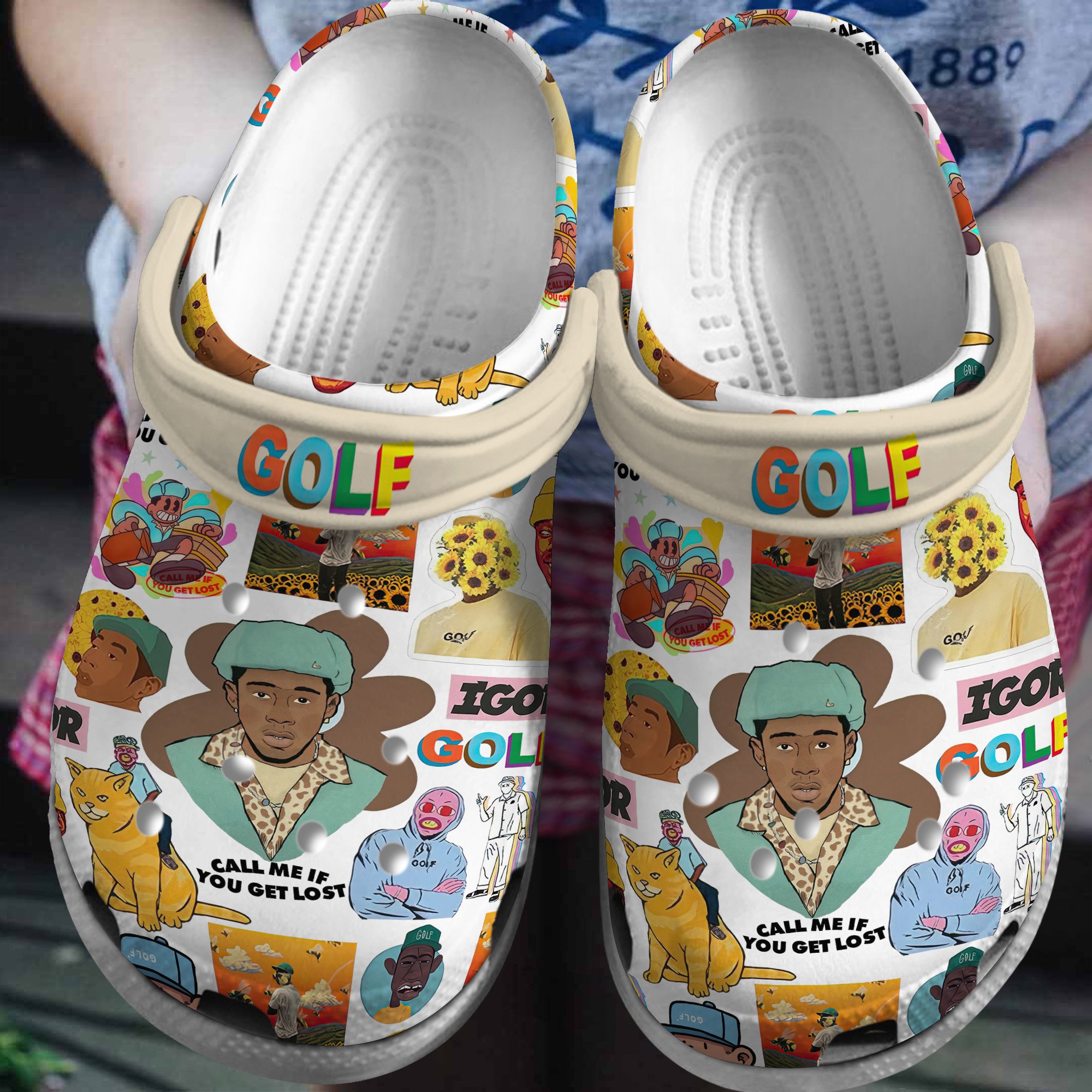 Tyler, the Creator Music Crocs Crocband Clogs Shoes Comfortable For Men Women and Kids