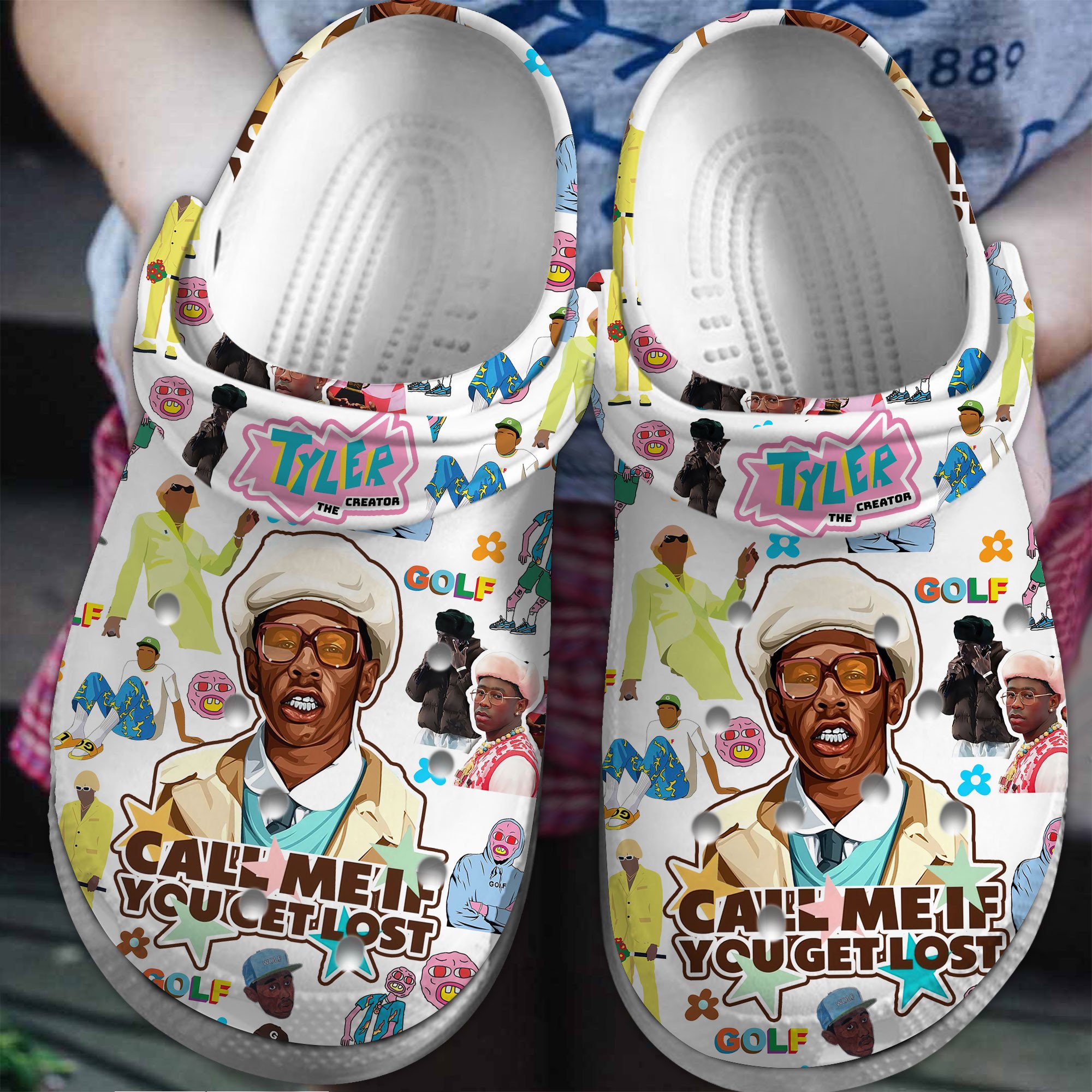 Tyler The Creator Music Crocs Crocband Clogs Shoes Comfortable For Men Women and Kids